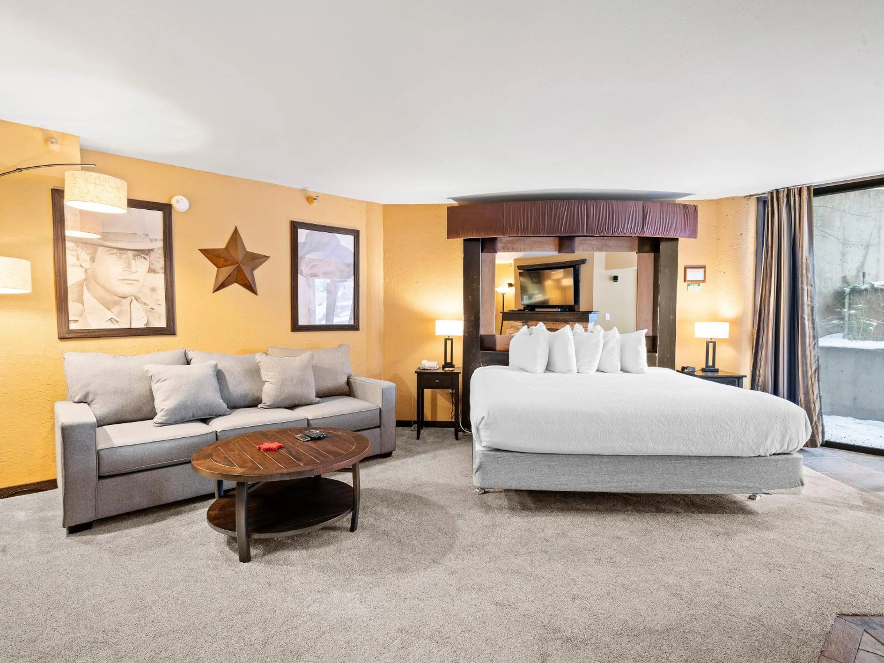 Bed in Silver King by All Seasons Resort Lodging