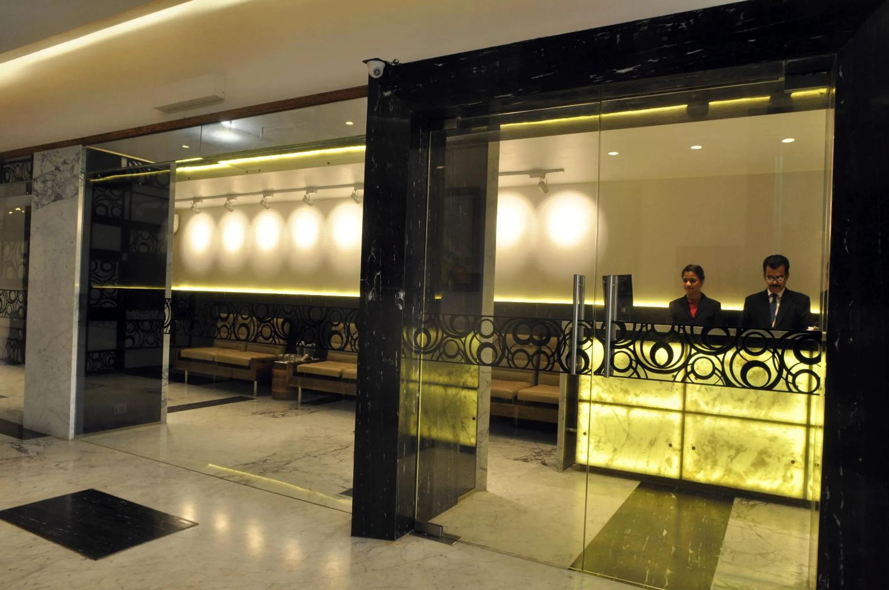 Lobby or reception in Hotel Diplomat, Colaba