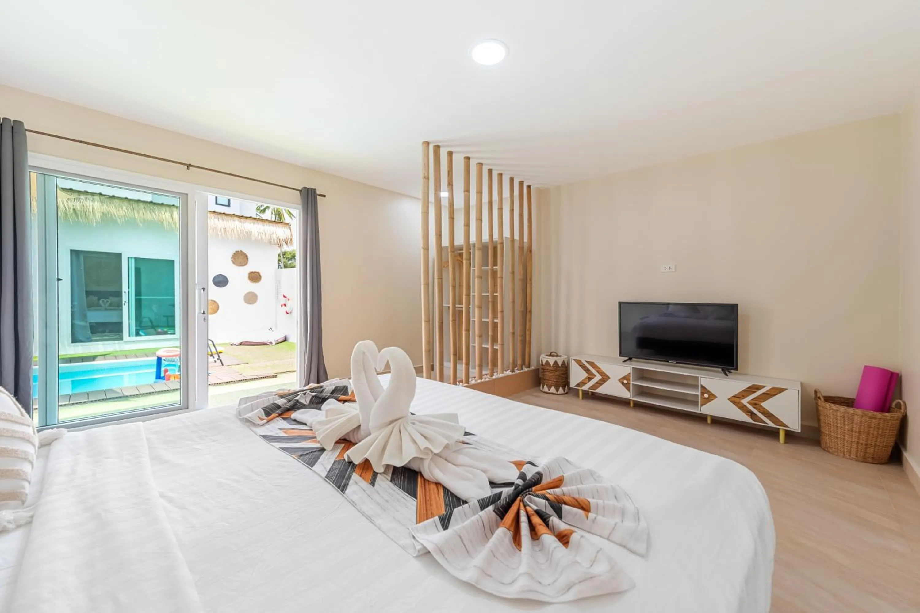 Bed in Maya Resort Samui - Family resort-Sha Plus Extra