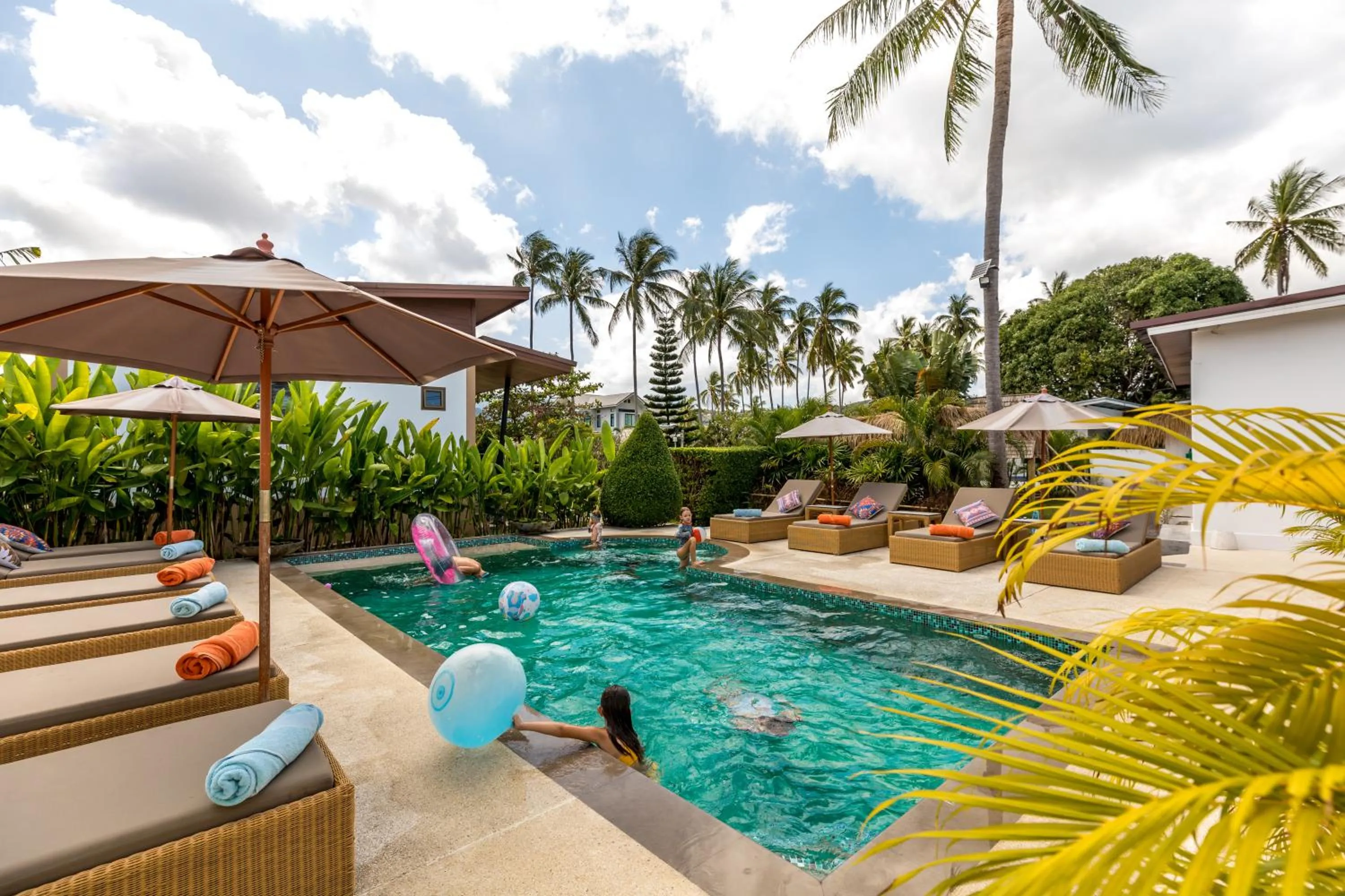 Swimming pool in Maya Resort Samui - Family resort-Sha Plus Extra