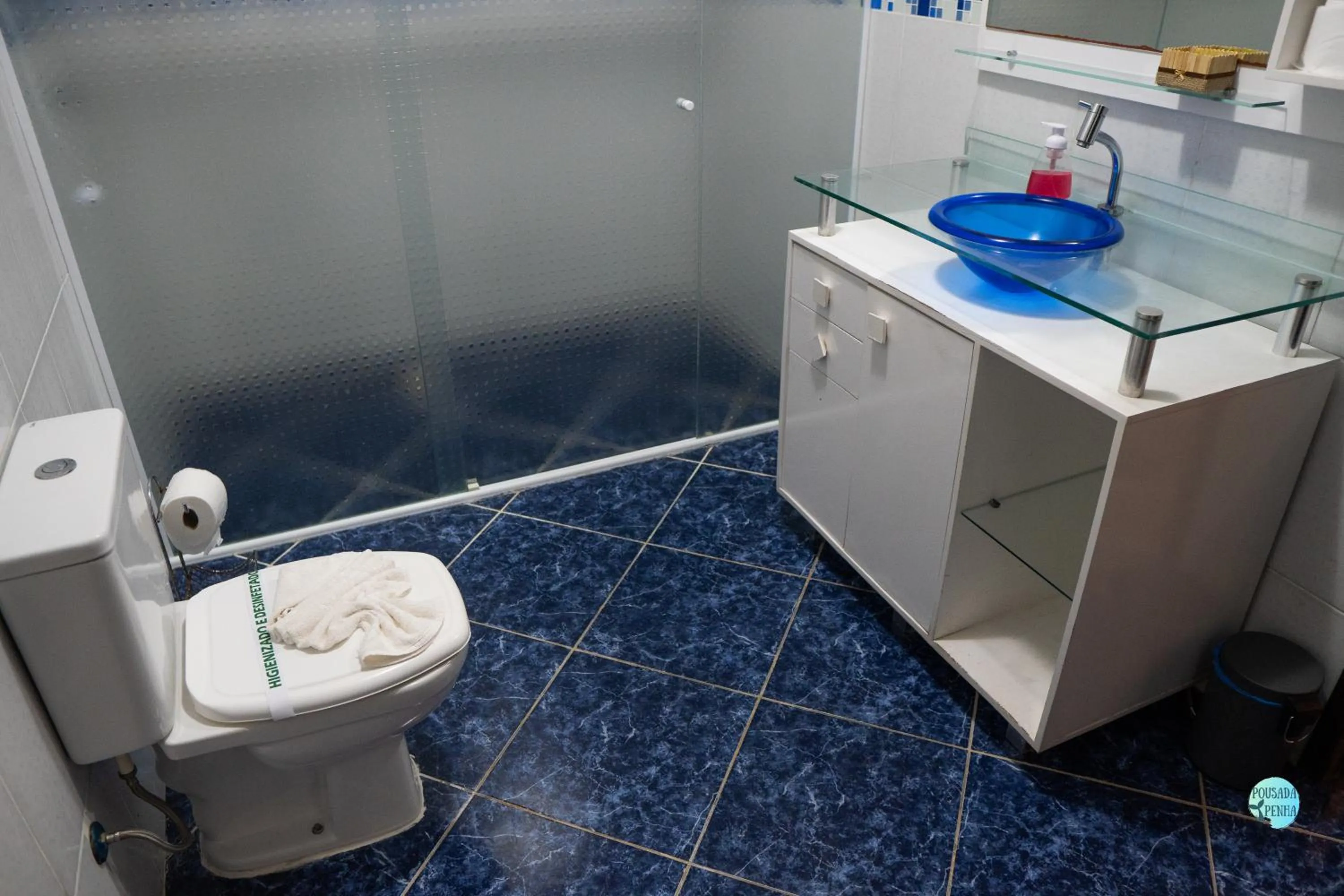 Bathroom in Pousada Penha 1 Beto Carrero