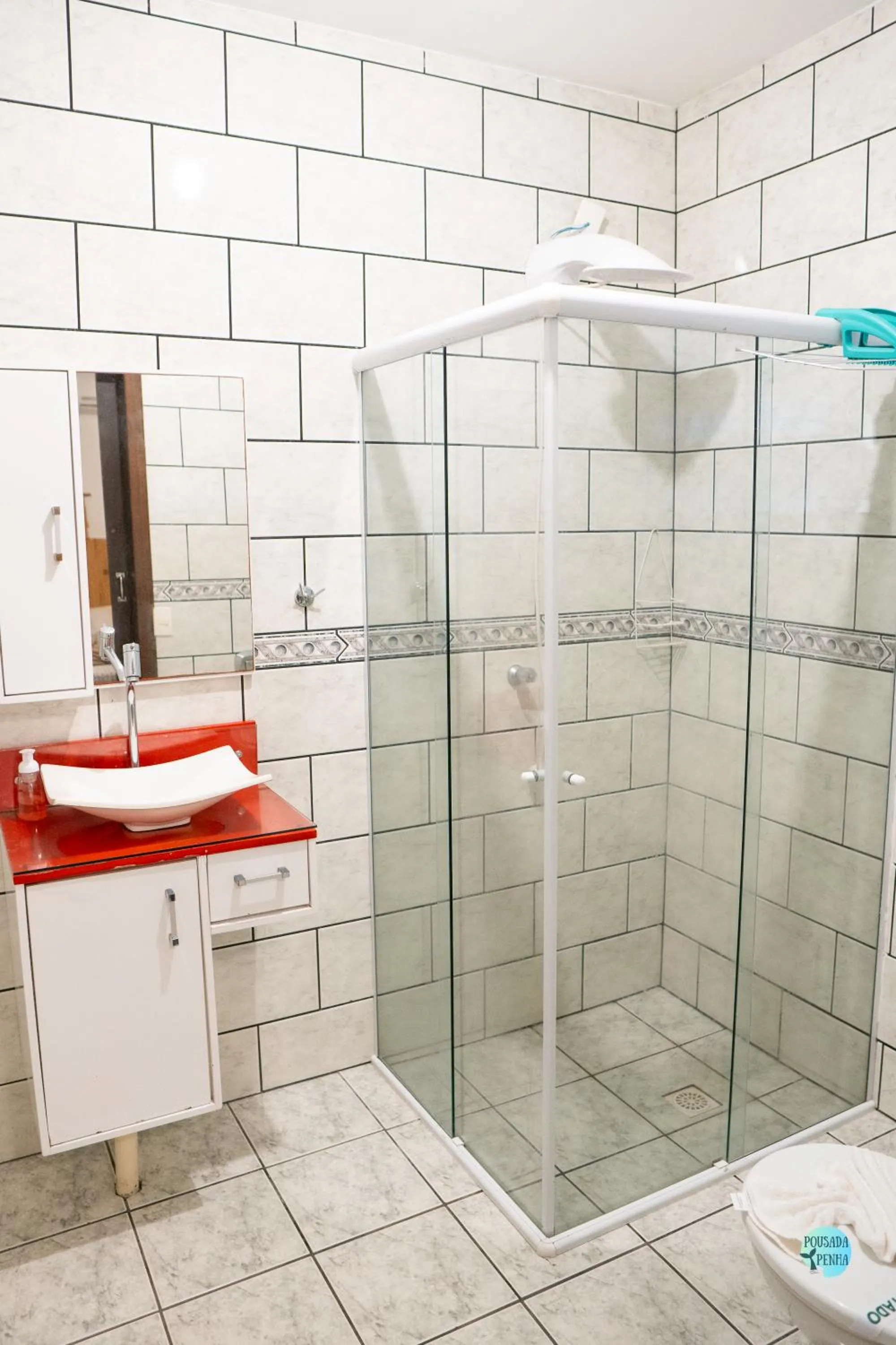 Bathroom in Pousada Penha 1 Beto Carrero