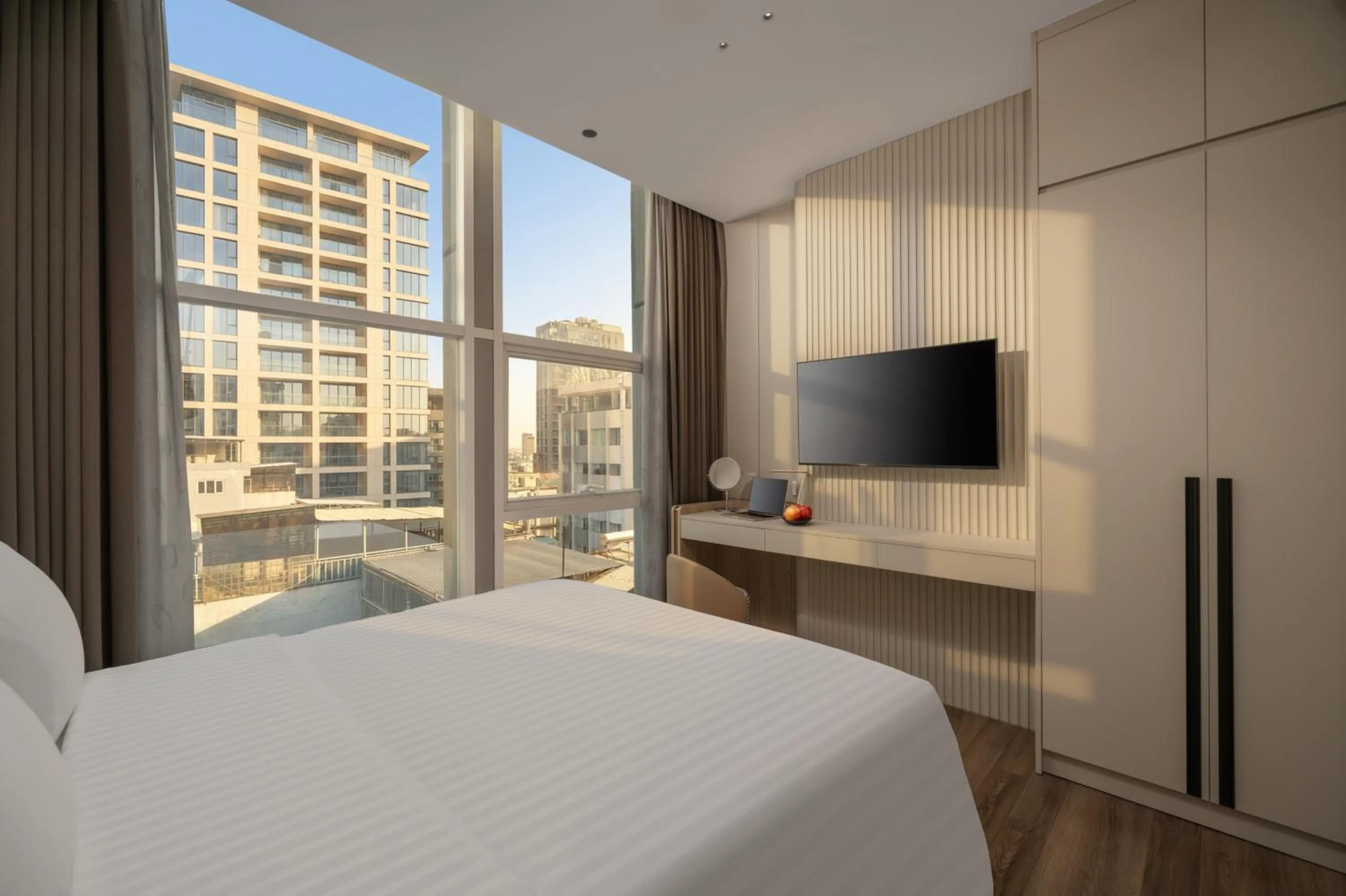 Bed in Sun River Hotel