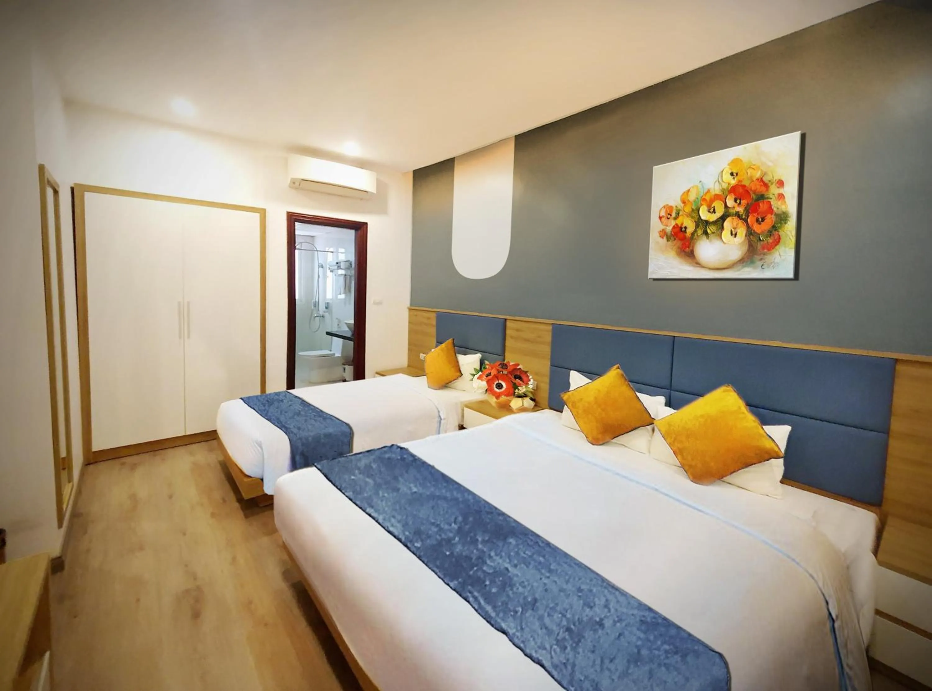 Bed in Hanoi Amorita Boutique Hotel & Travel