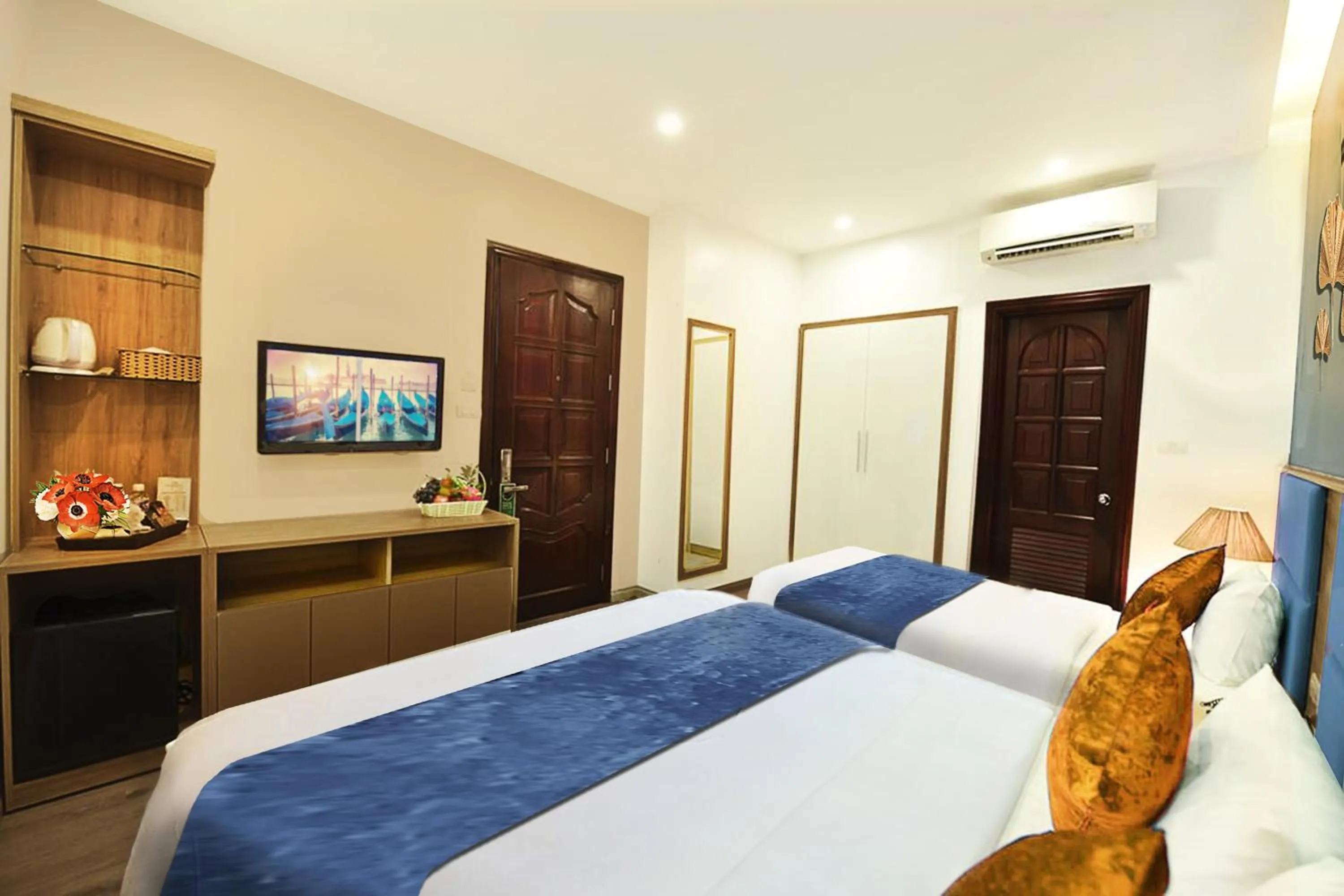 Bed in Hanoi Amorita Boutique Hotel & Travel