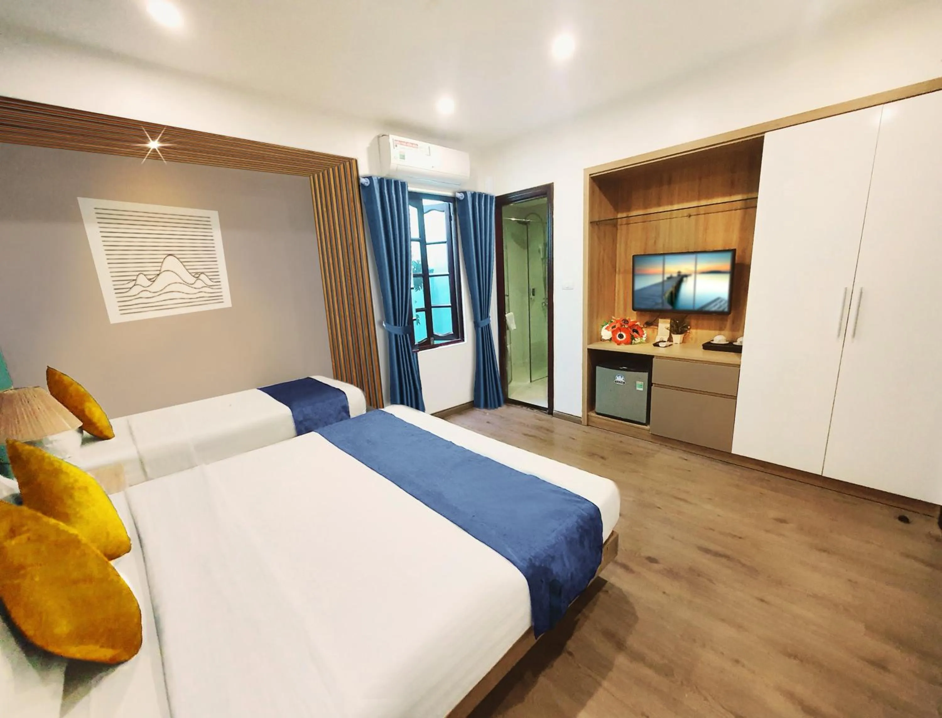 View (from property/room), Bed in Hanoi Amorita Boutique Hotel & Travel