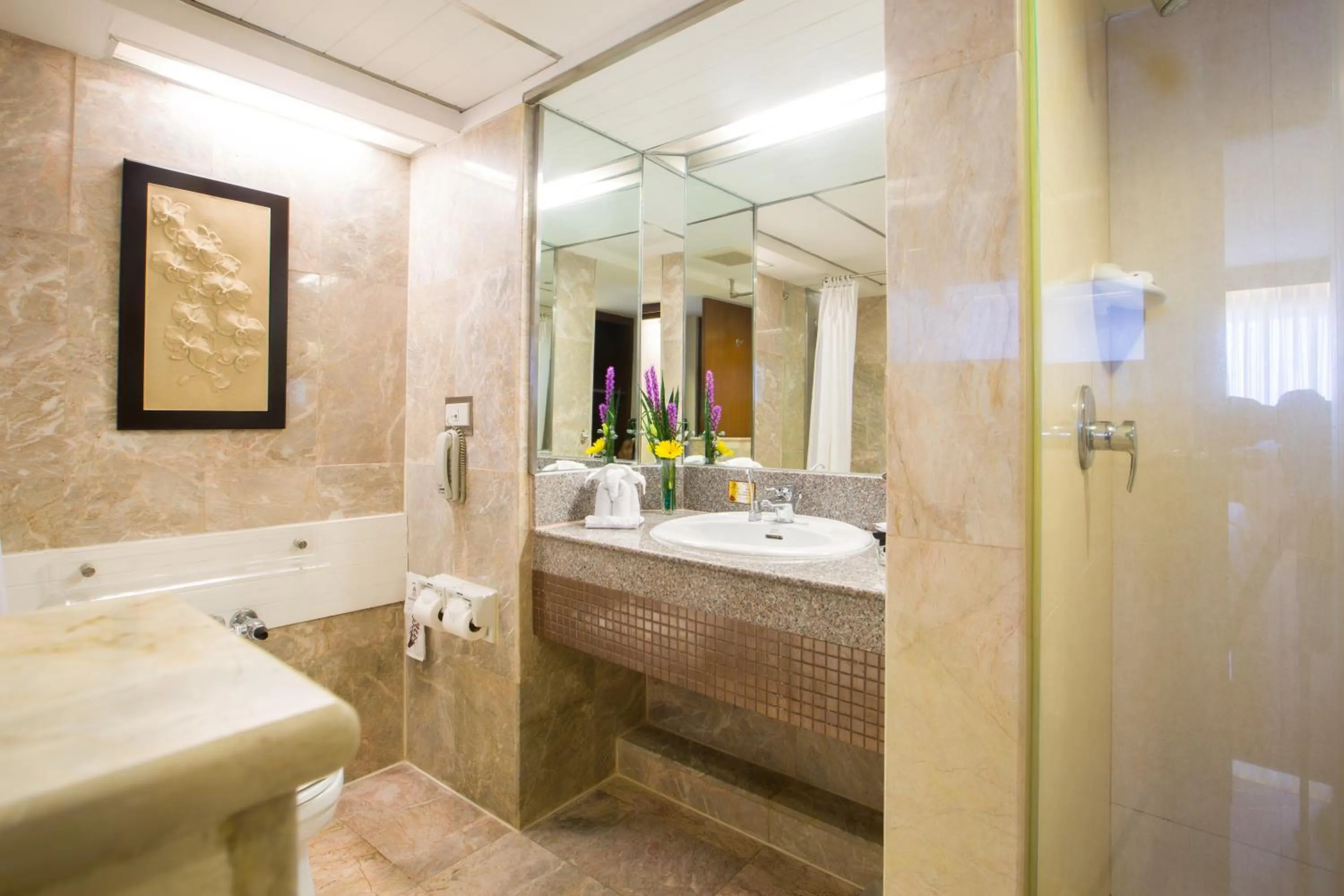 Toilet in Asia Hotel Bangkok