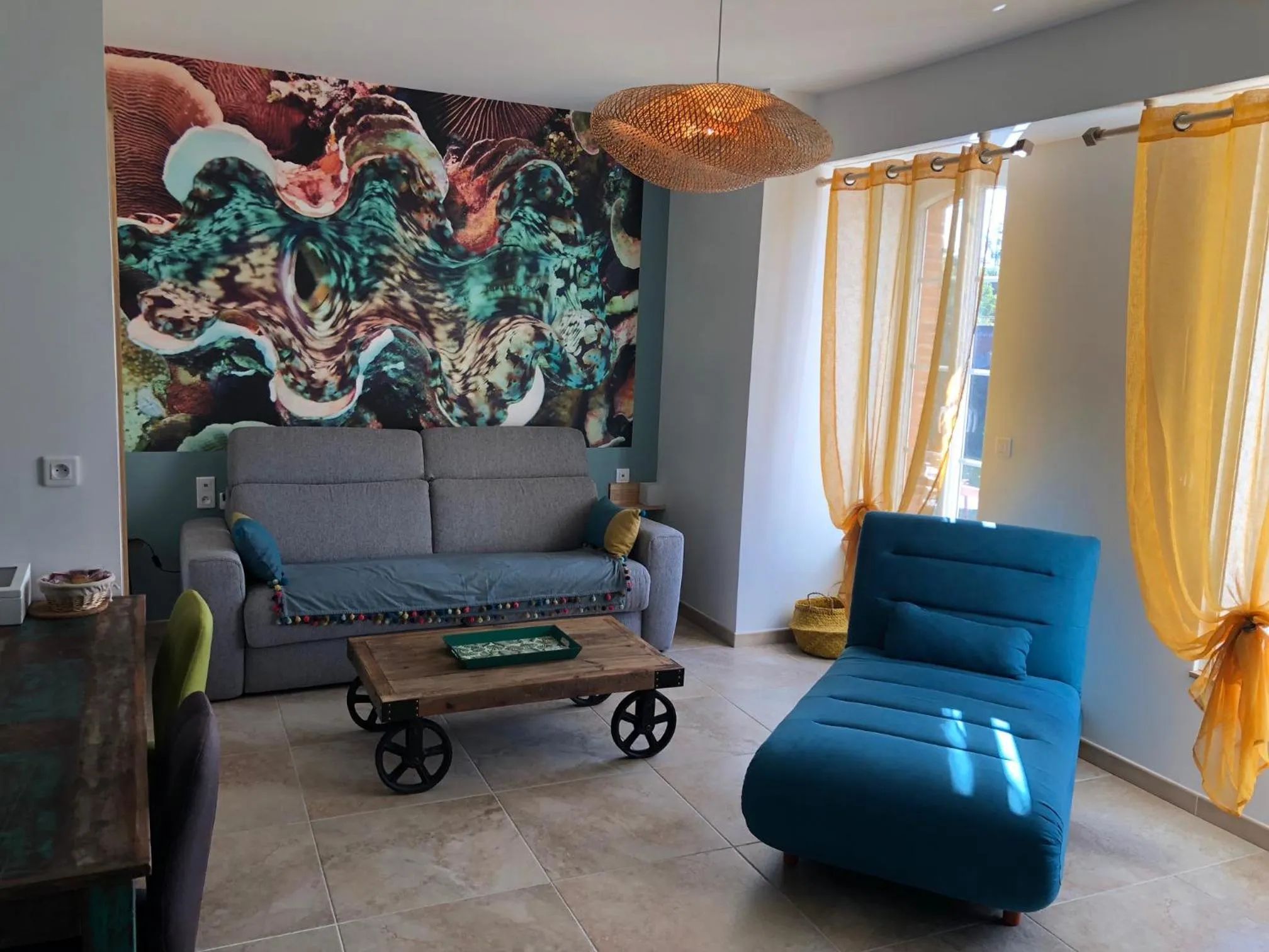 Living room in Moulin d'Albias aux portes de Montauban