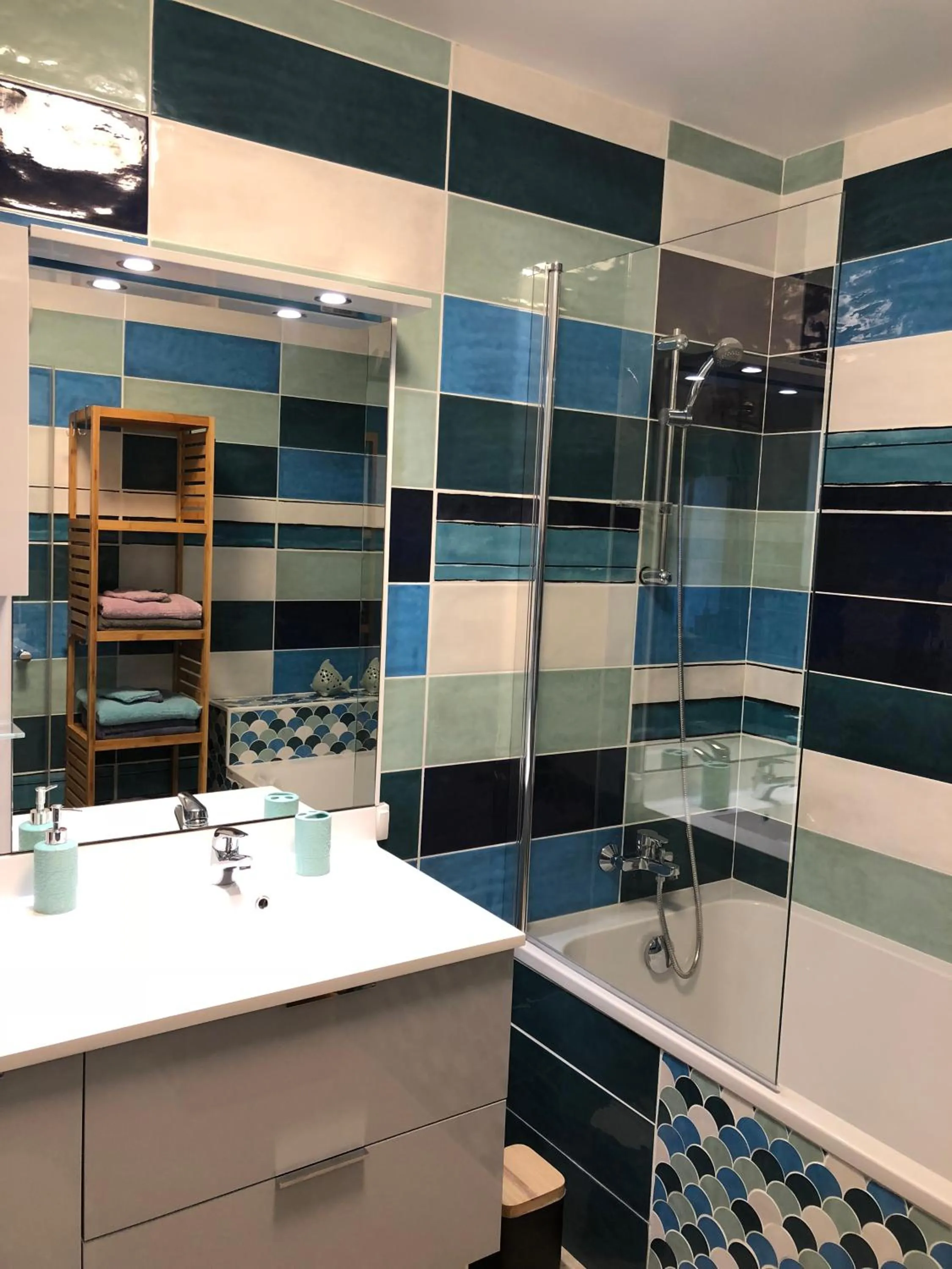 Bathroom in Moulin d'Albias aux portes de Montauban