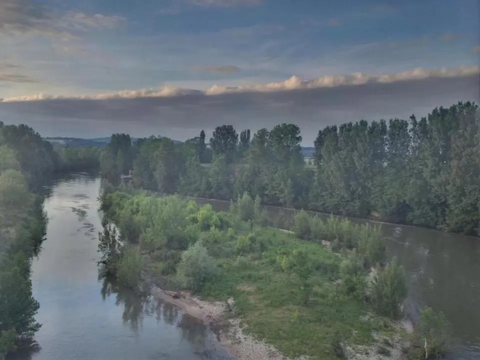 River view in Moulin d'Albias aux portes de Montauban