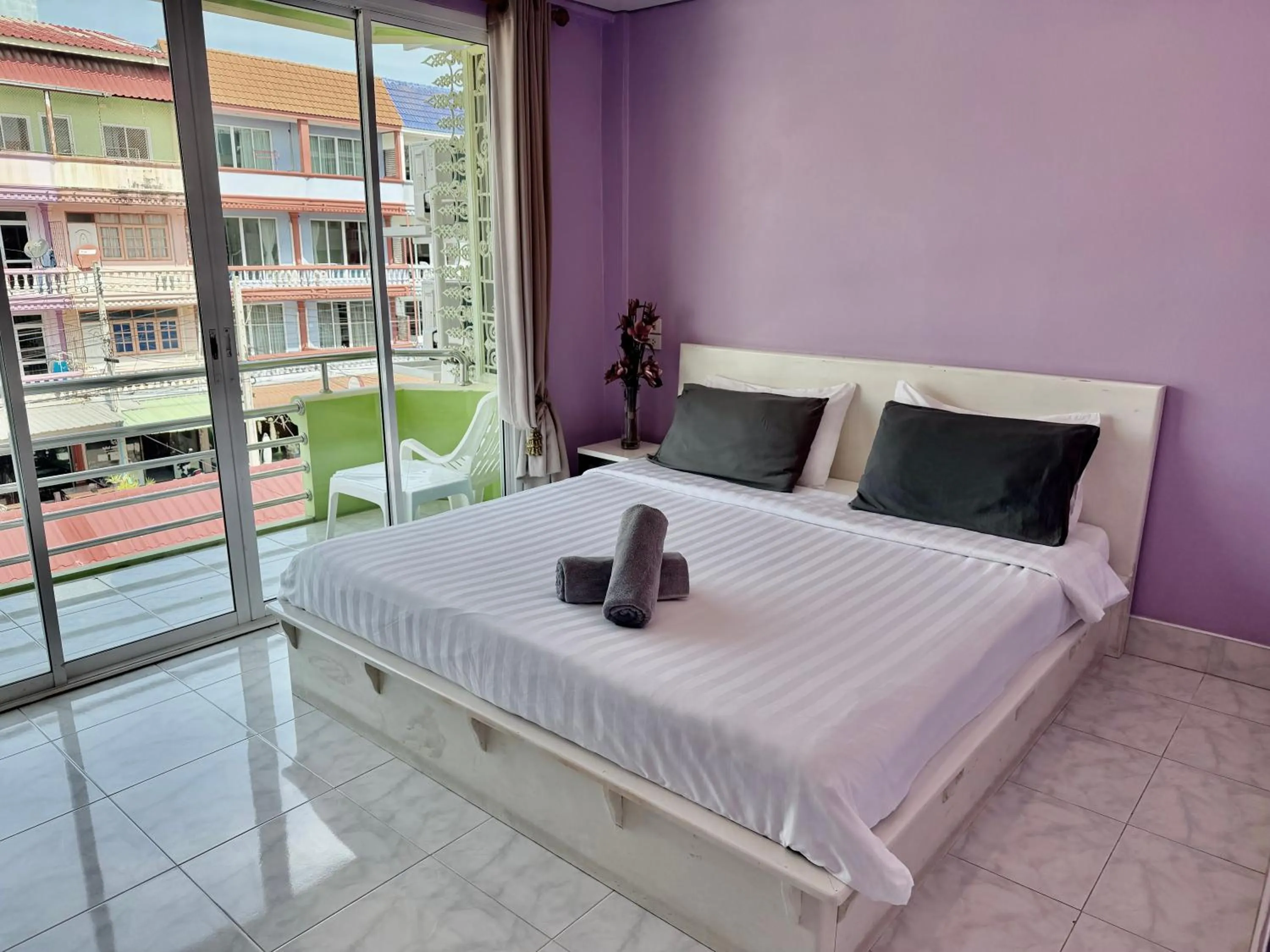 Bedroom, Bed in Baan Keang Talay Cha Am