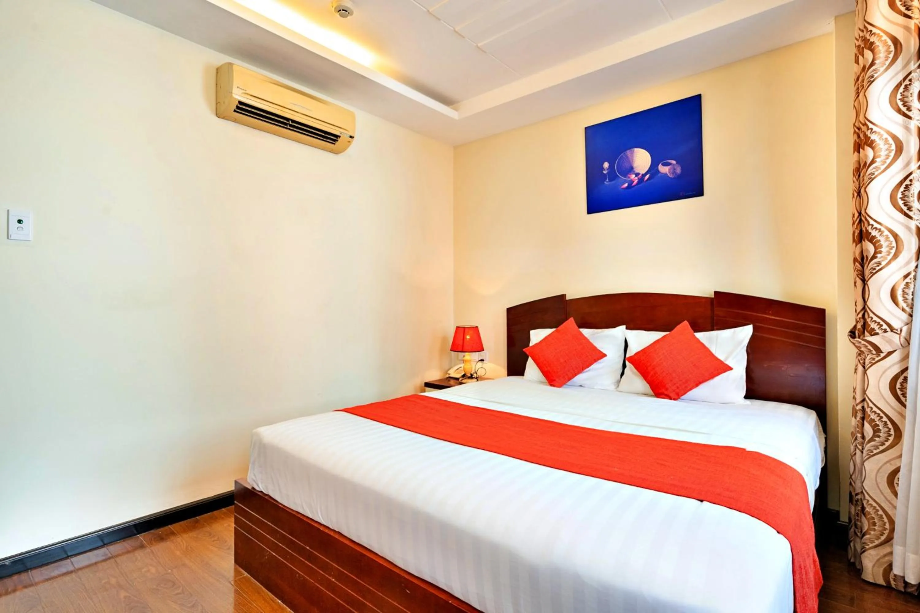 Bed in Luan Vu Hotel