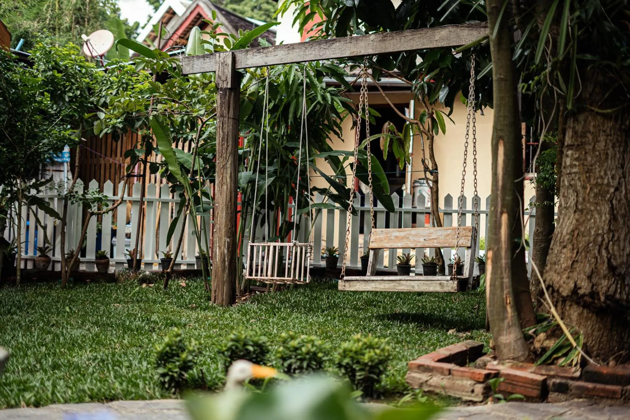 Garden in Villa Khoum Xieng Thong Boutique