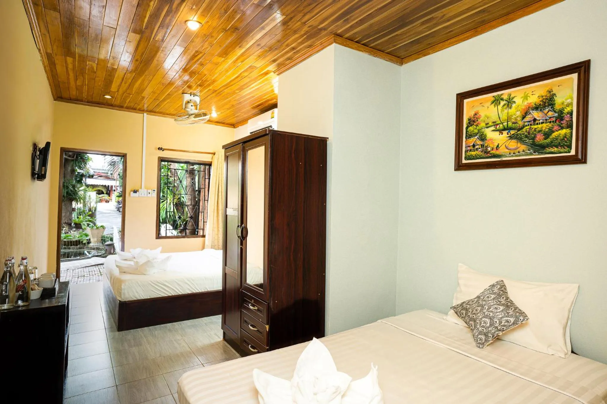 Triple Room with Garden View in Villa Khoum Xieng Thong Boutique