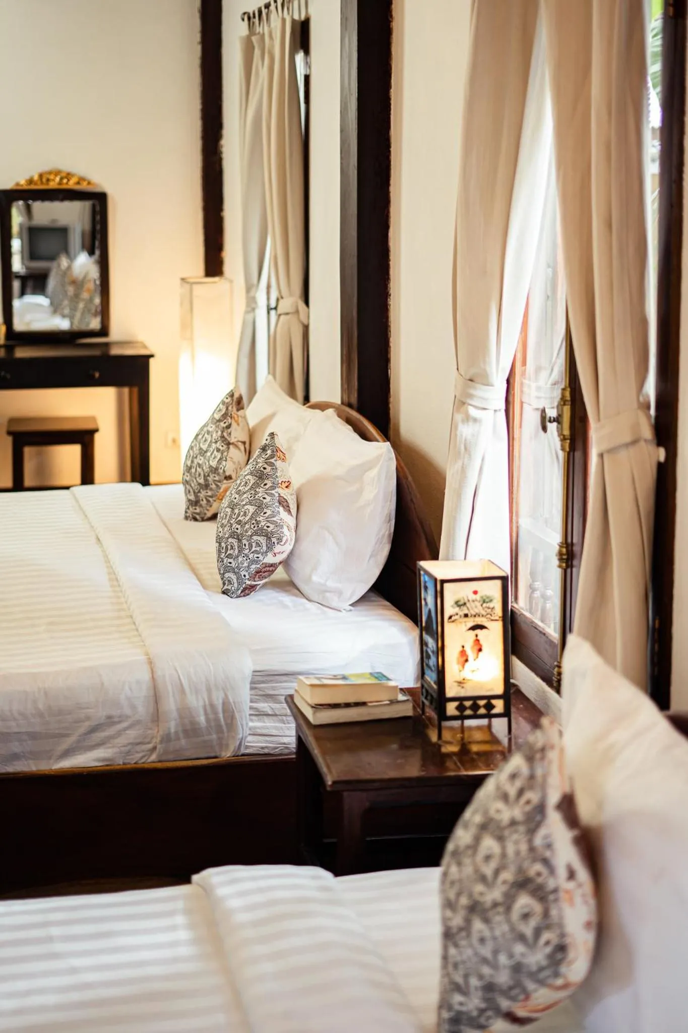 Bed in Villa Khoum Xieng Thong Boutique