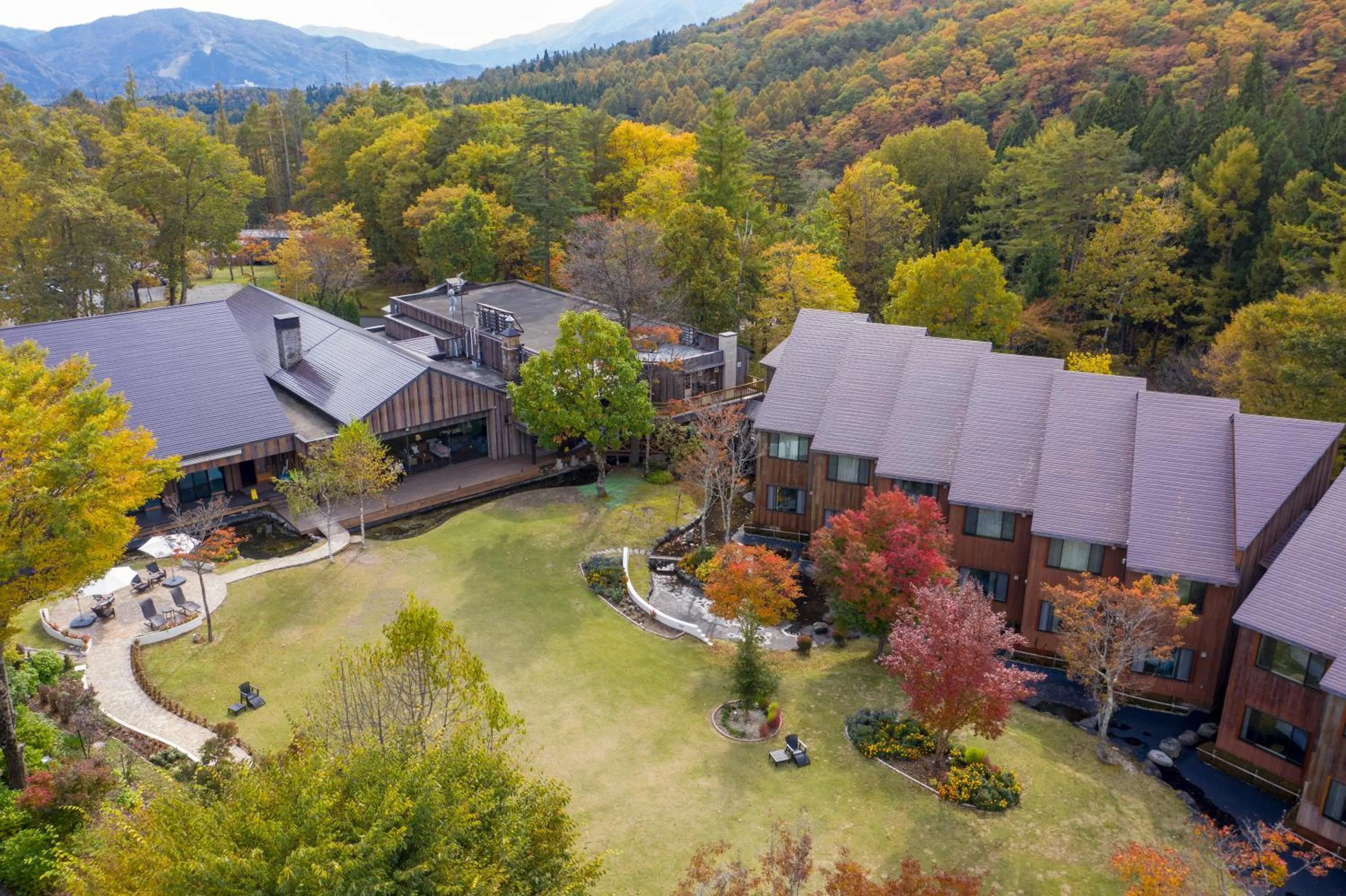 Property building in Hotel Sierra Resort Hakuba