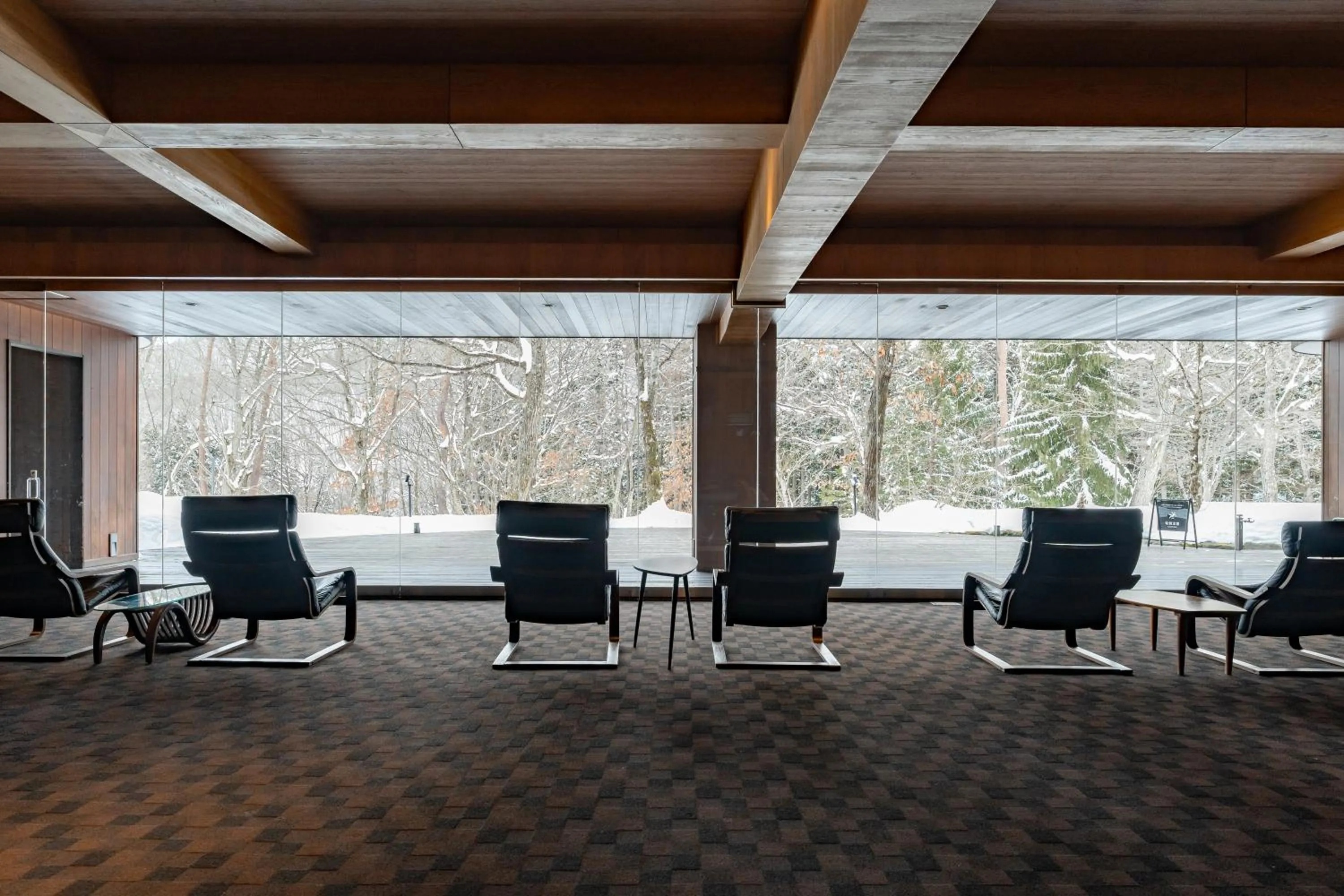 Seating area in Hotel Sierra Resort Hakuba
