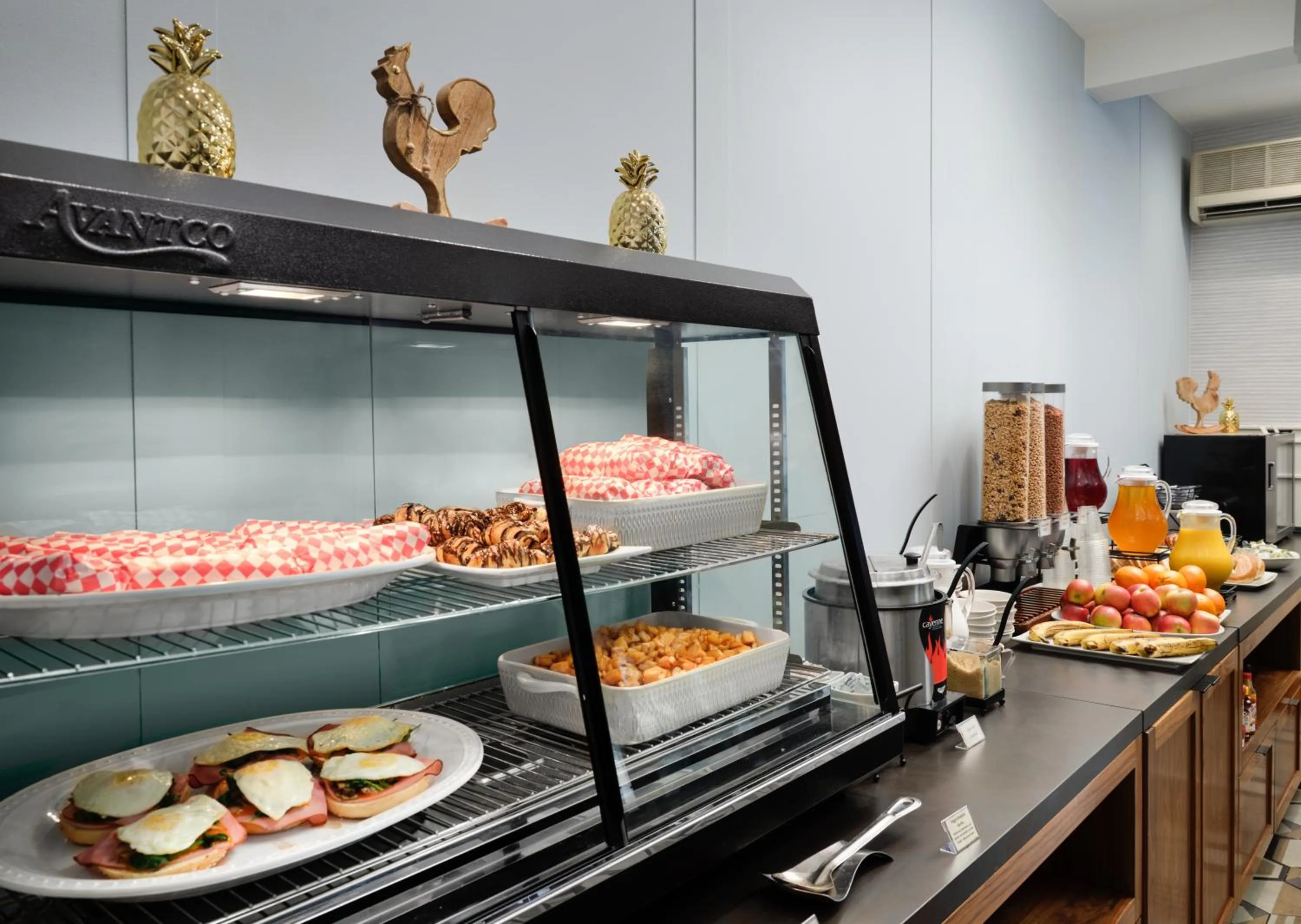 Breakfast in Hotel Abrego