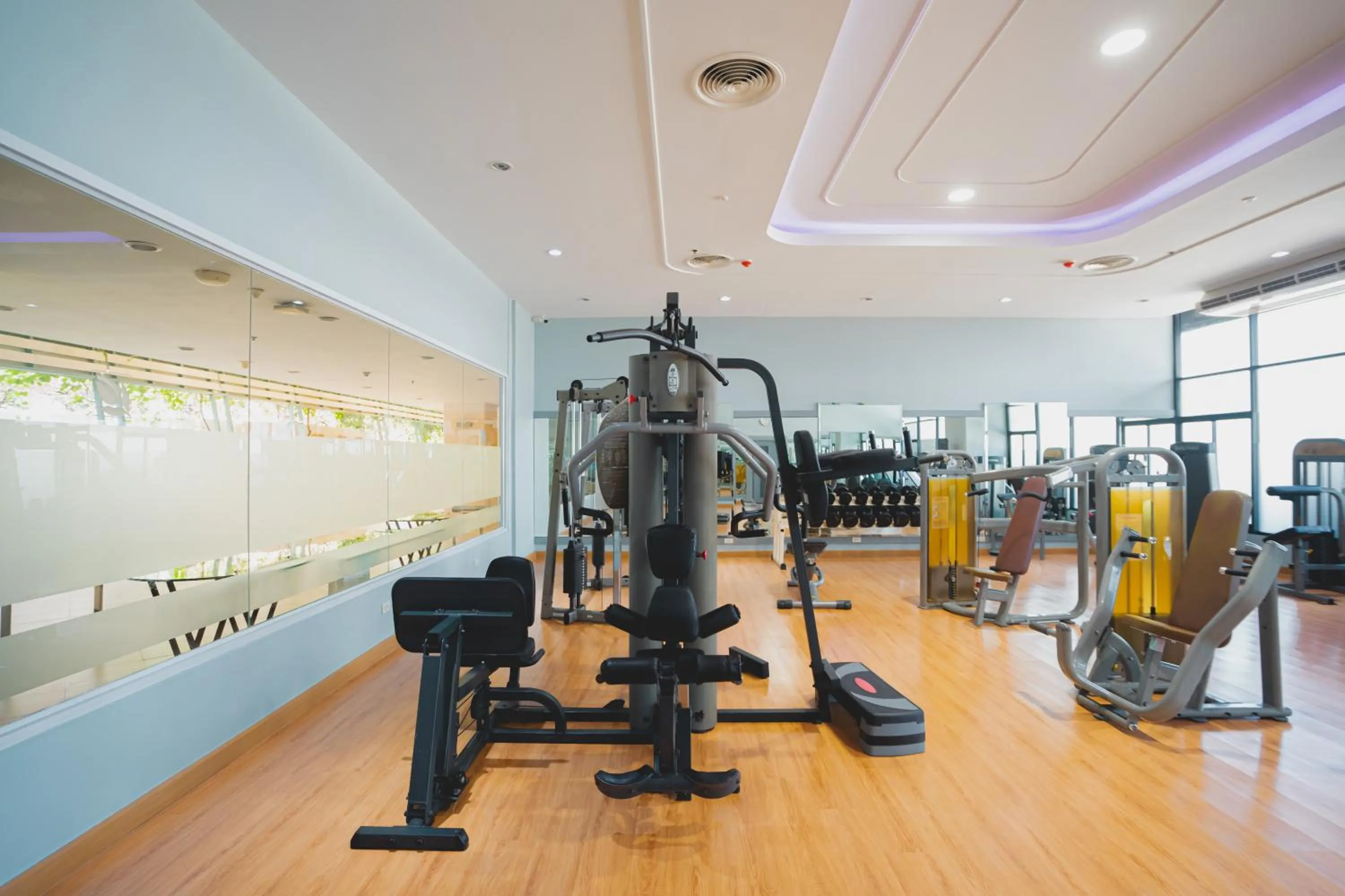 Fitness centre/facilities in Asia Airport Hotel