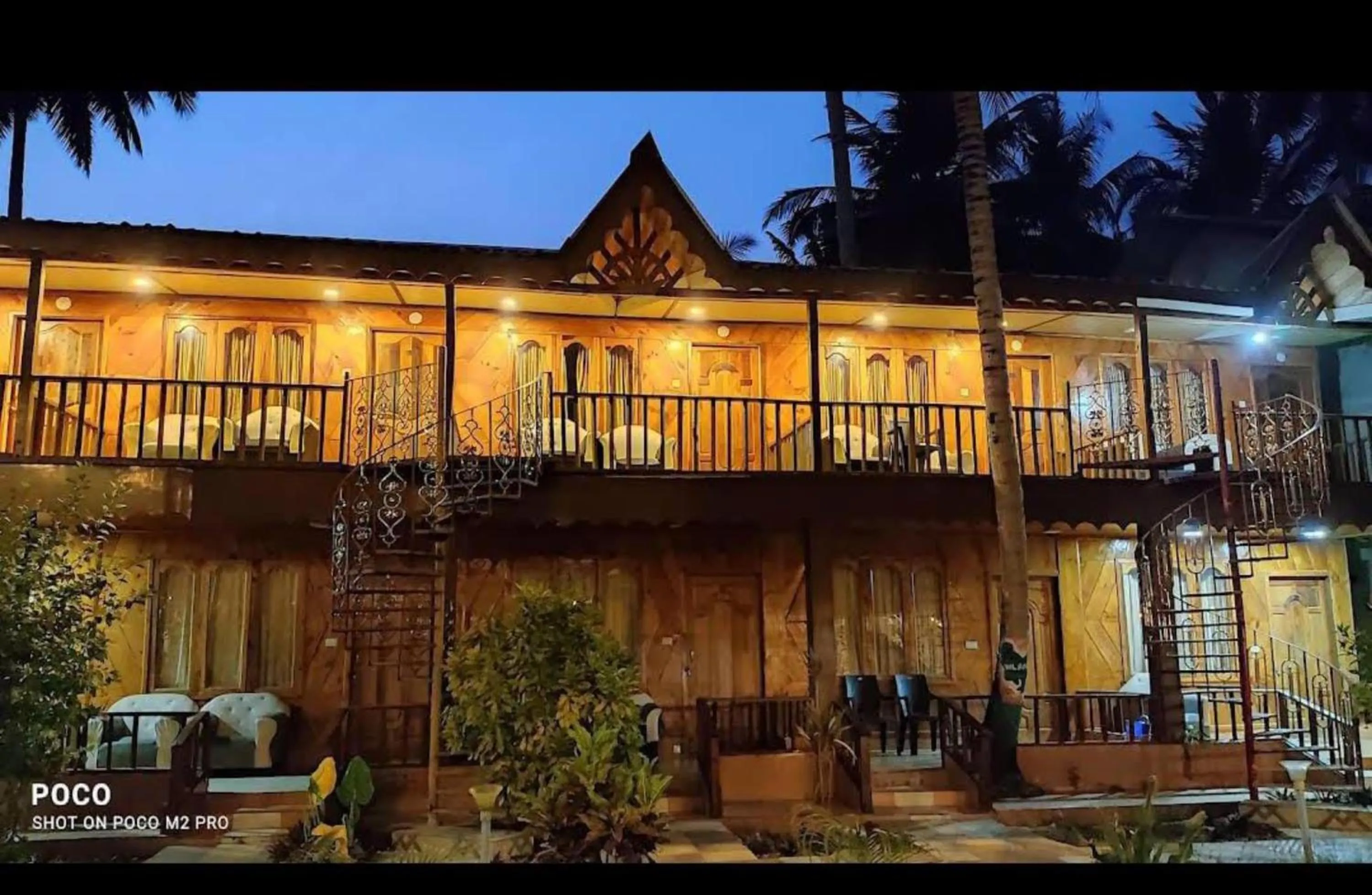 Facade/entrance in Gold India Beach Resort