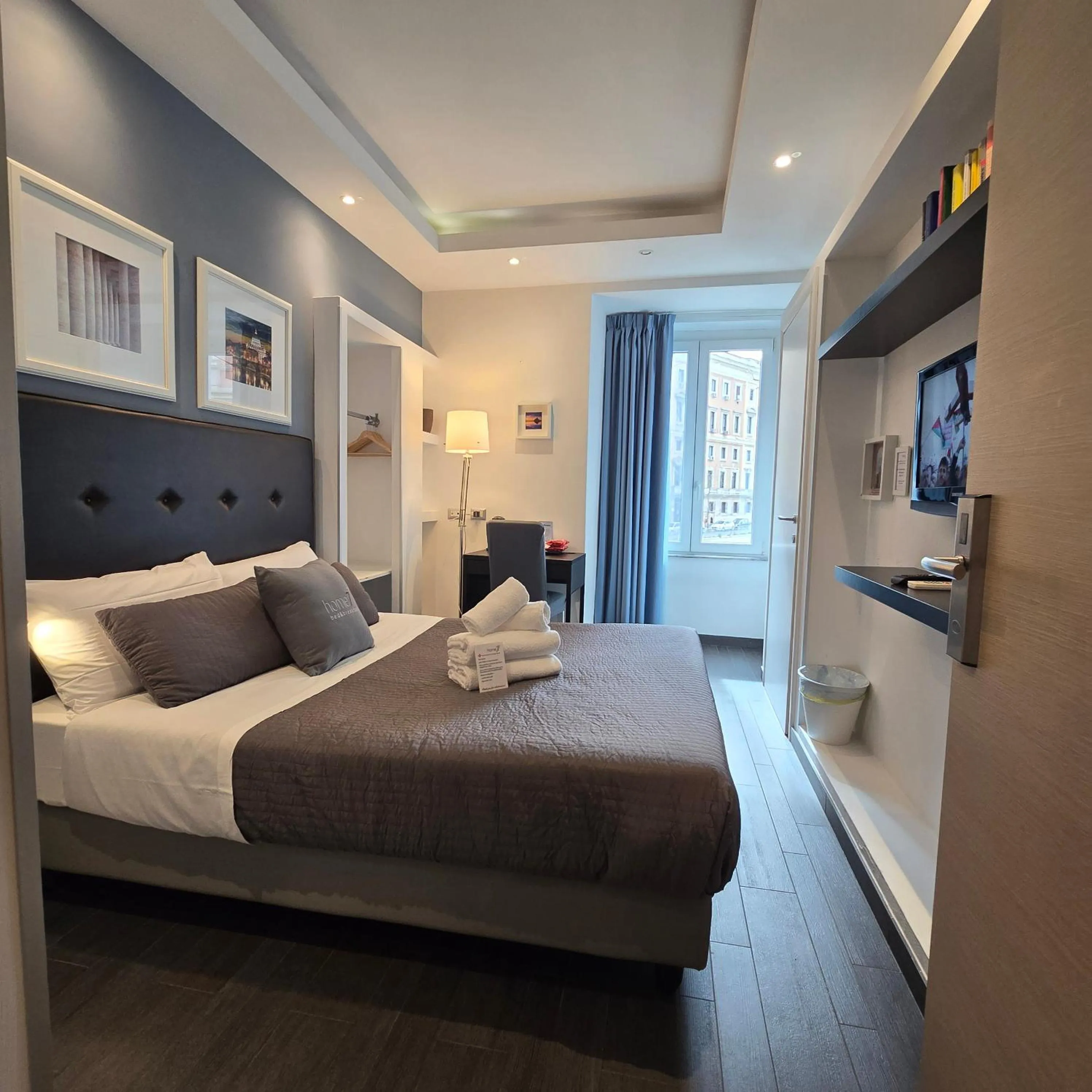 Bedroom, Bed in B&B Home 77