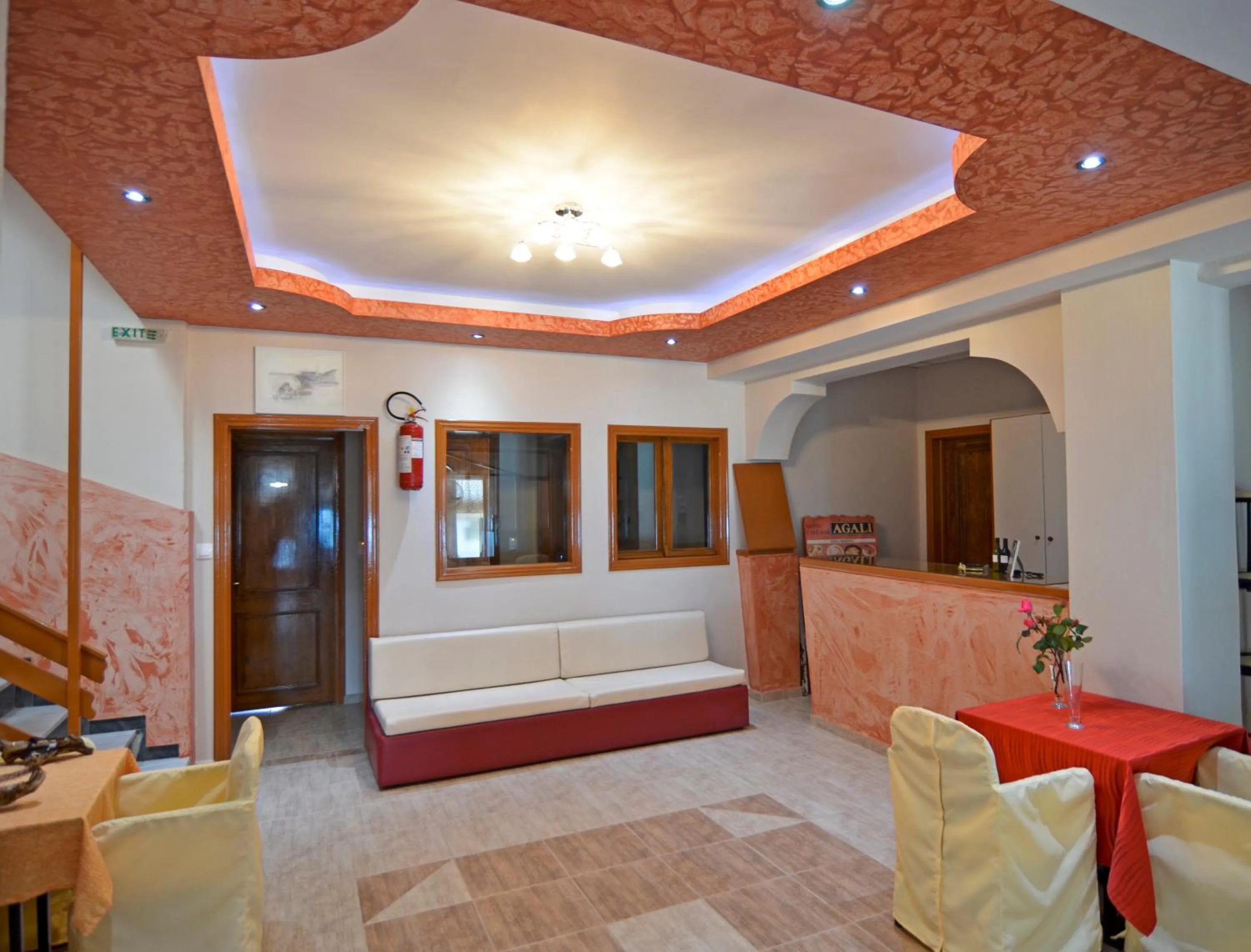 Lobby or reception in Agali Hotel