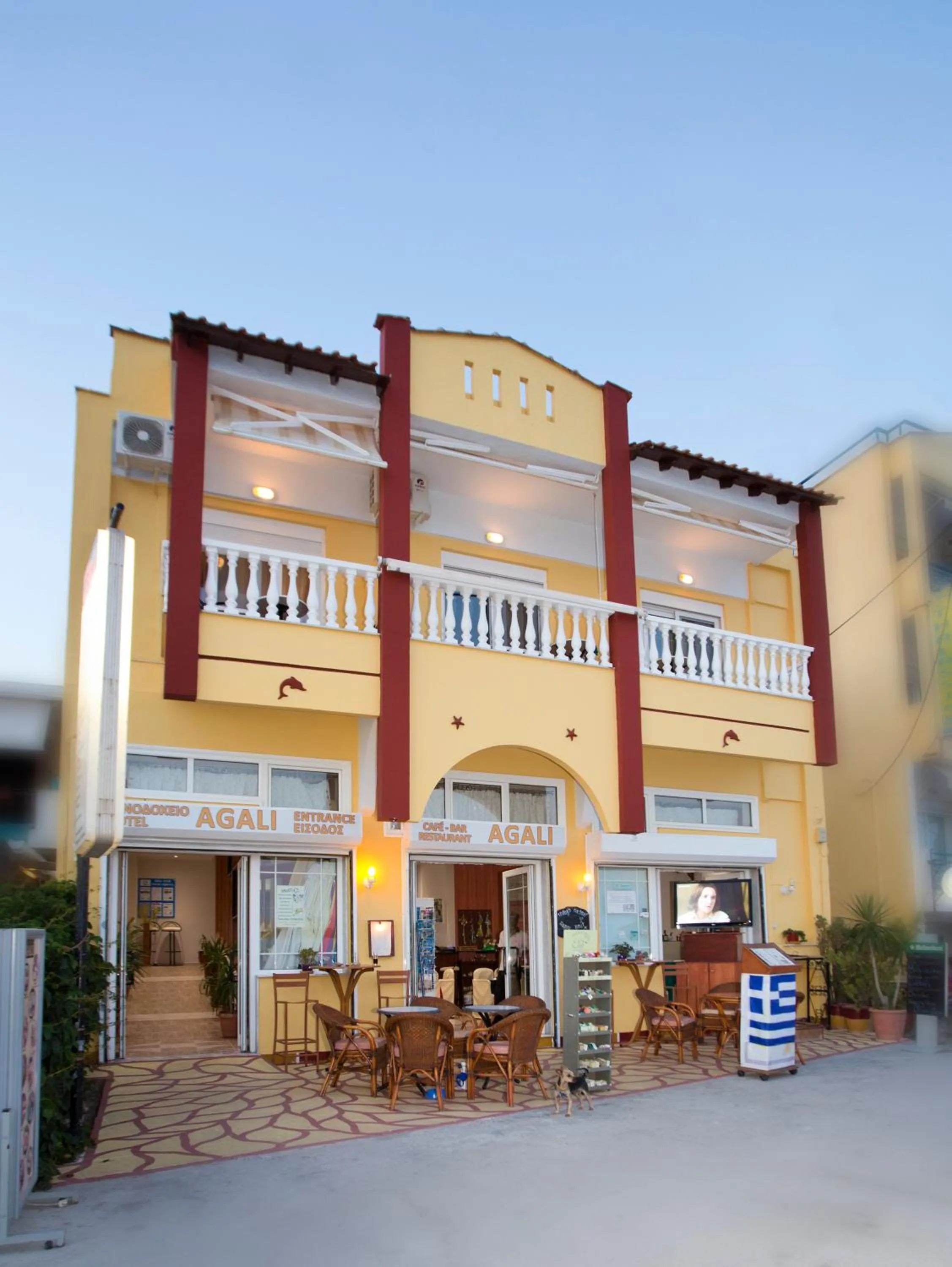 Property building in Agali Hotel