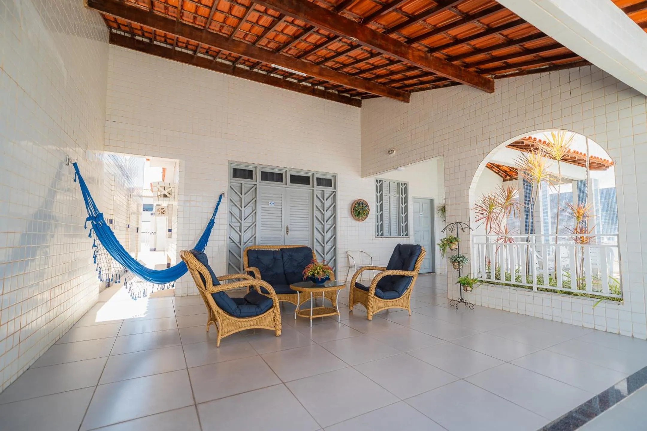 Patio in Hotel Pousada do Farol