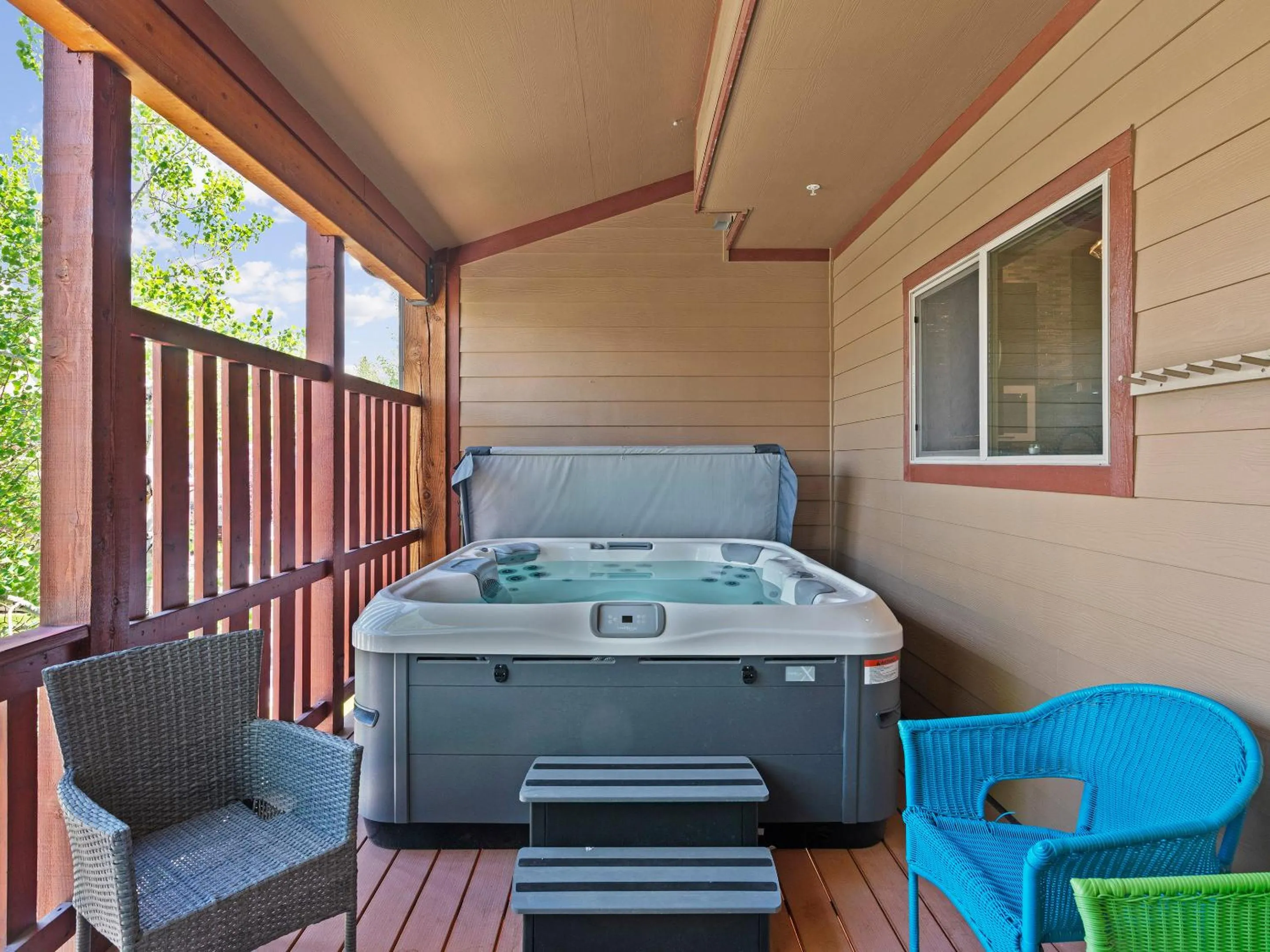 Hot Tub in Bear Hollow Village by All Seasons Resort Lodging