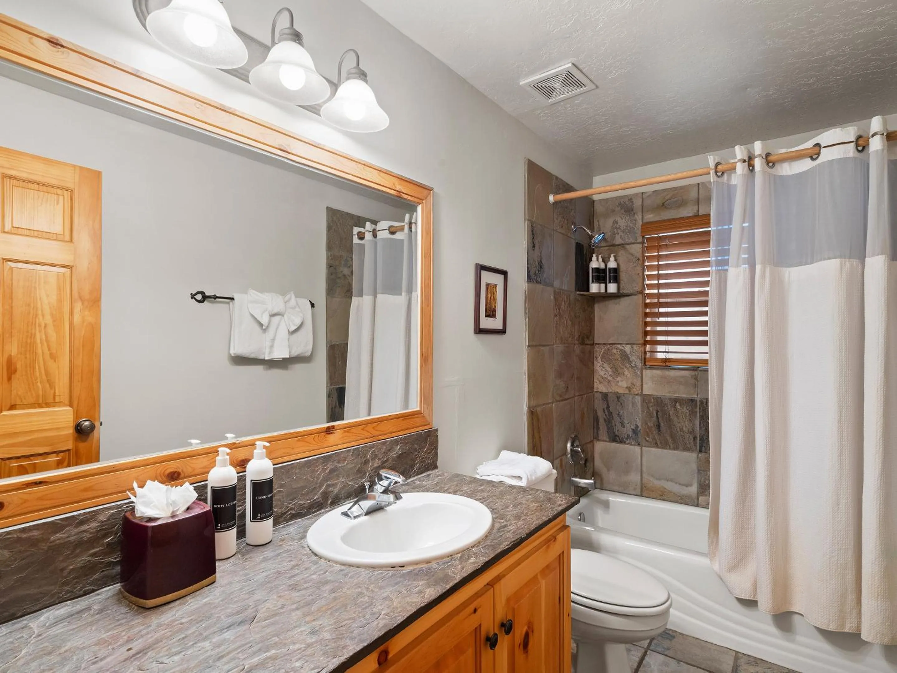 Shower in Bear Hollow Village by All Seasons Resort Lodging