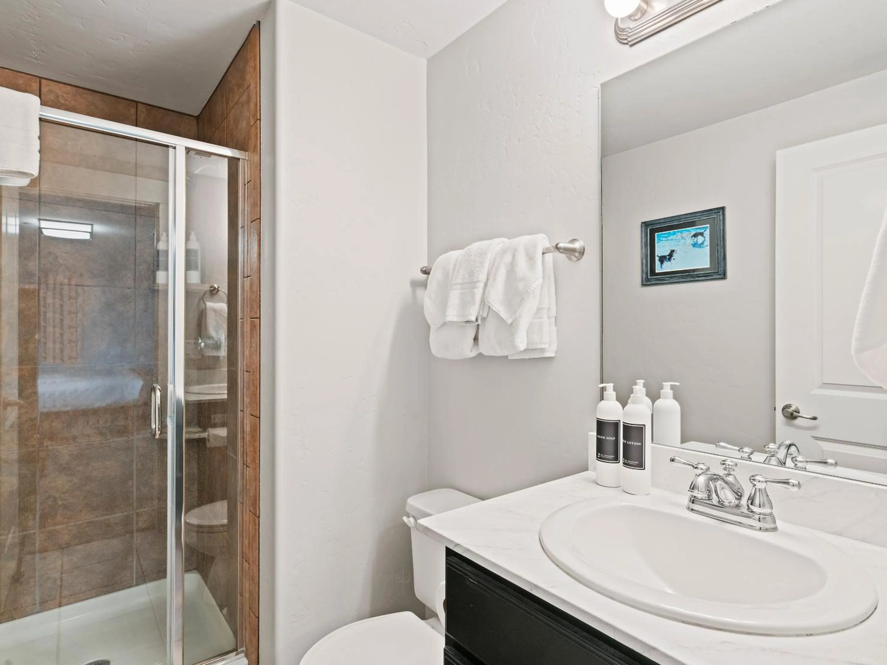 Shower in Bear Hollow Village by All Seasons Resort Lodging