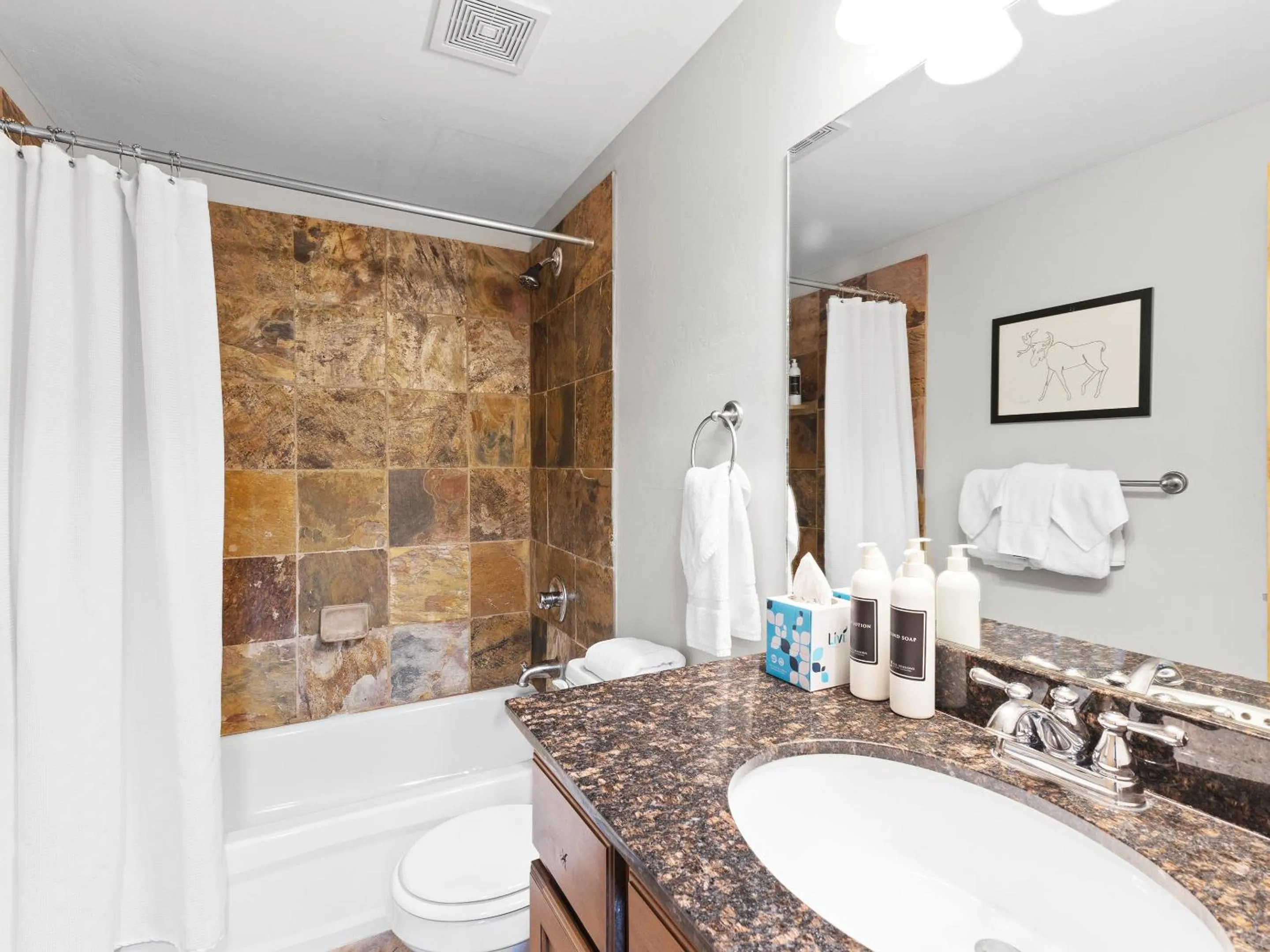 Shower in Bear Hollow Village by All Seasons Resort Lodging