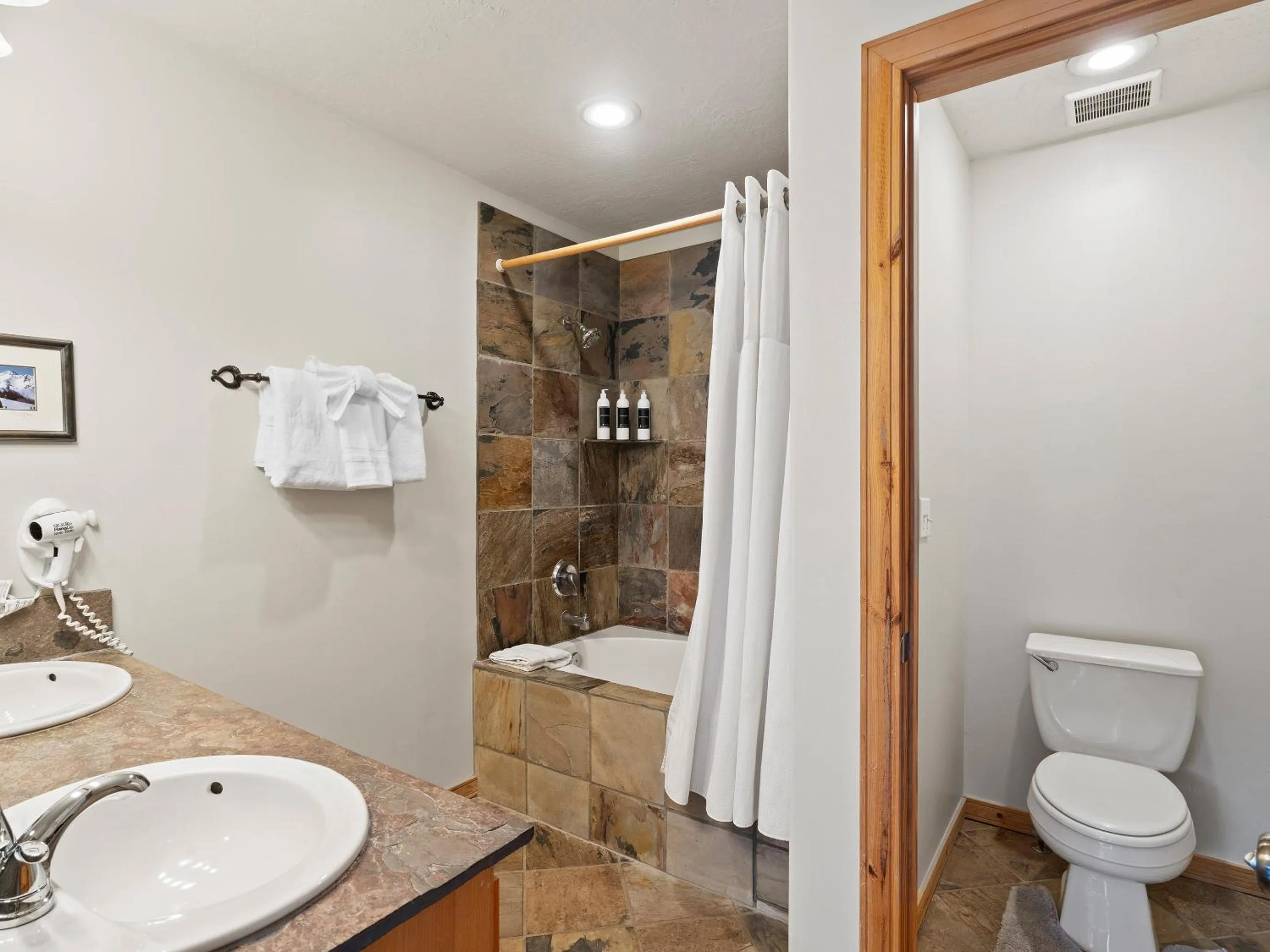 Shower in Bear Hollow Village by All Seasons Resort Lodging