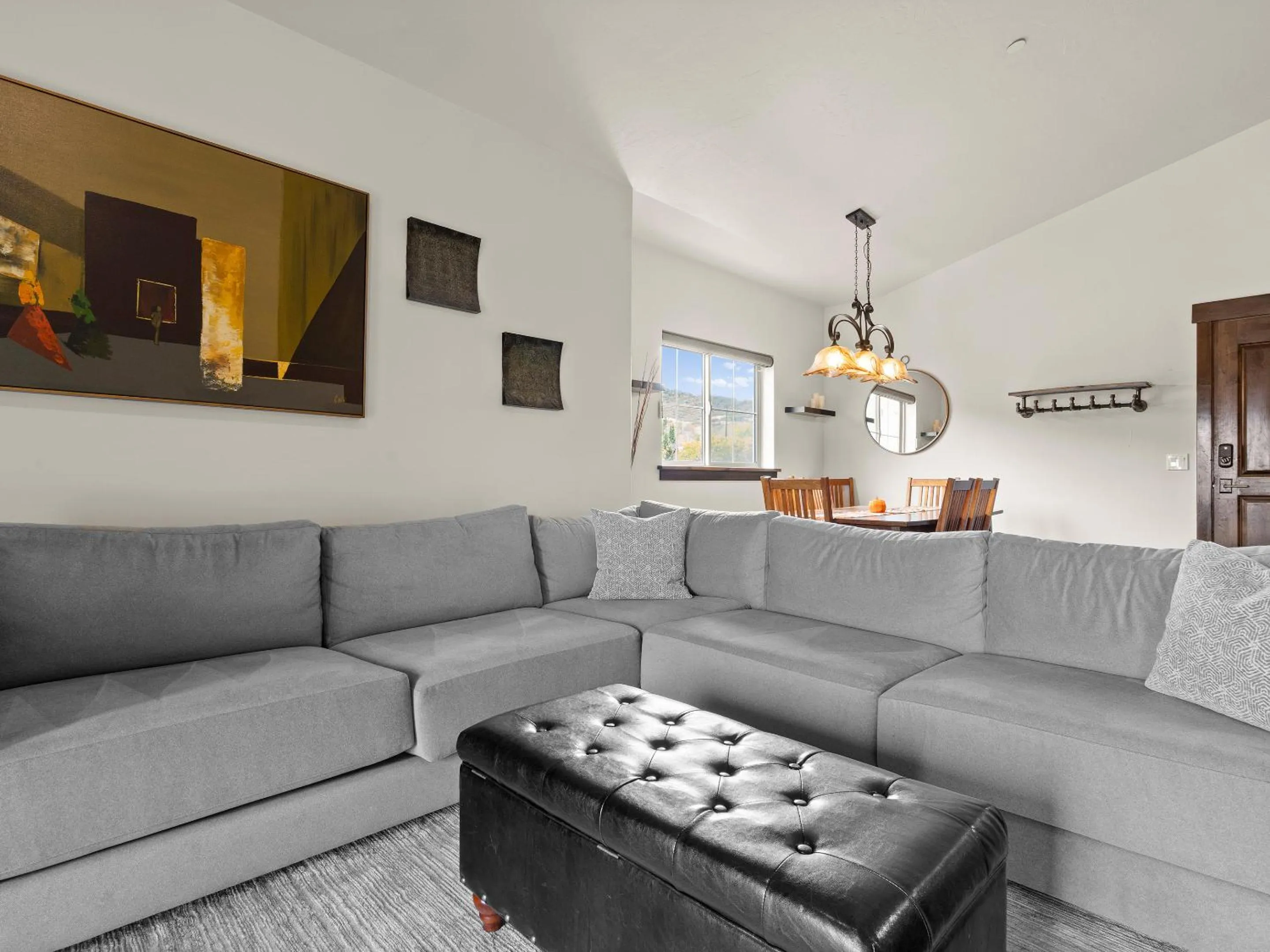 Living room in Bear Hollow Village by All Seasons Resort Lodging