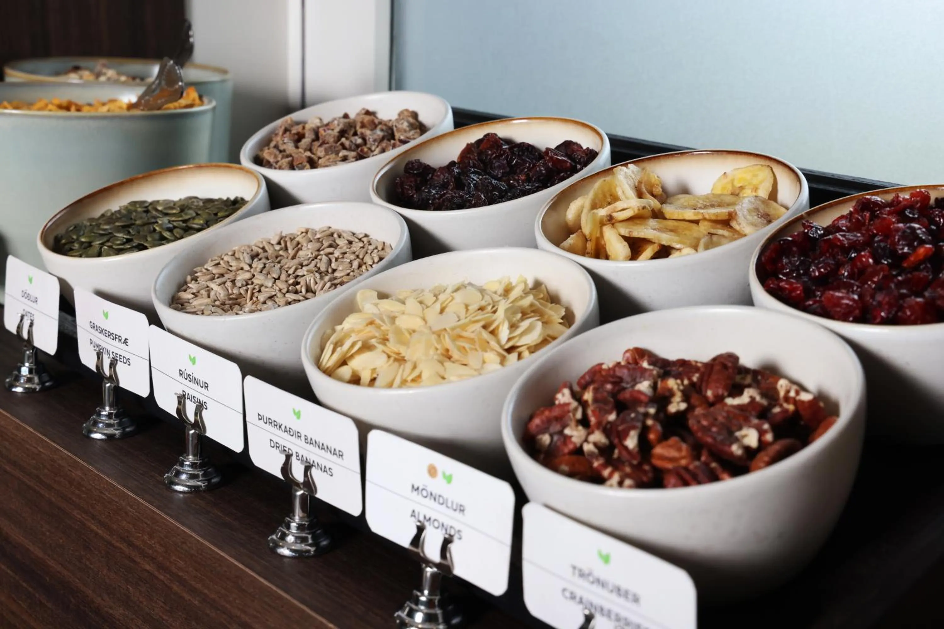 Breakfast in Fosshotel Hellnar