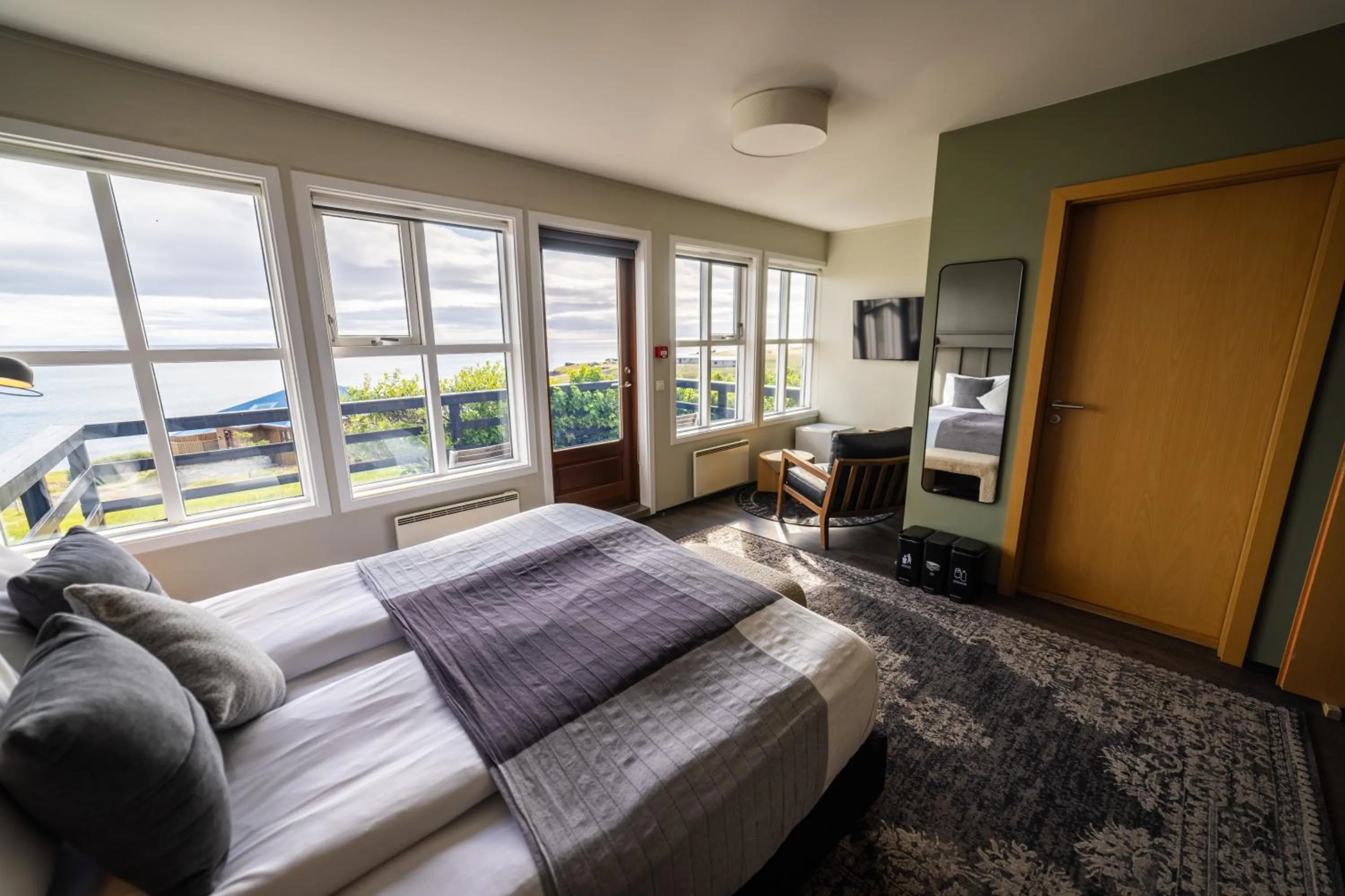 Bed in Fosshotel Hellnar