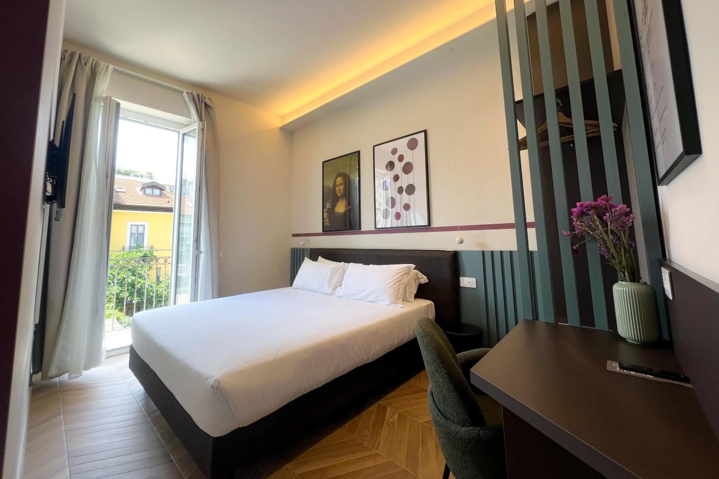 Bed in Hotel RossoVino Milano