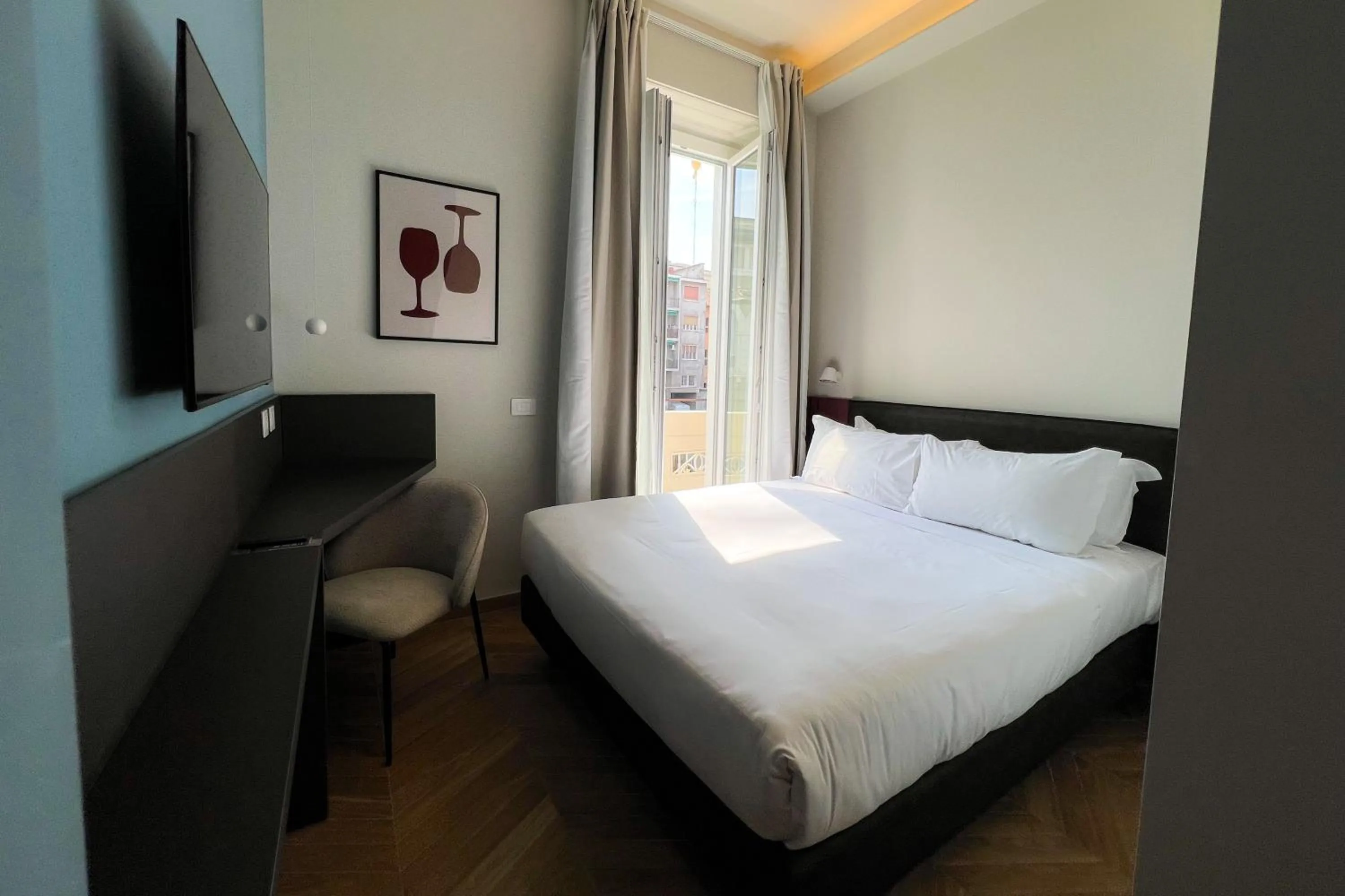 Bed in Hotel RossoVino Milano