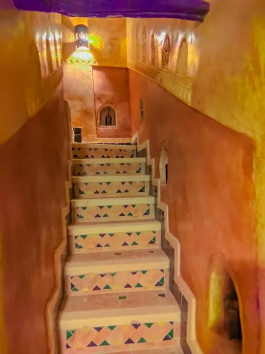 Decorative detail in Kasbah Assafar