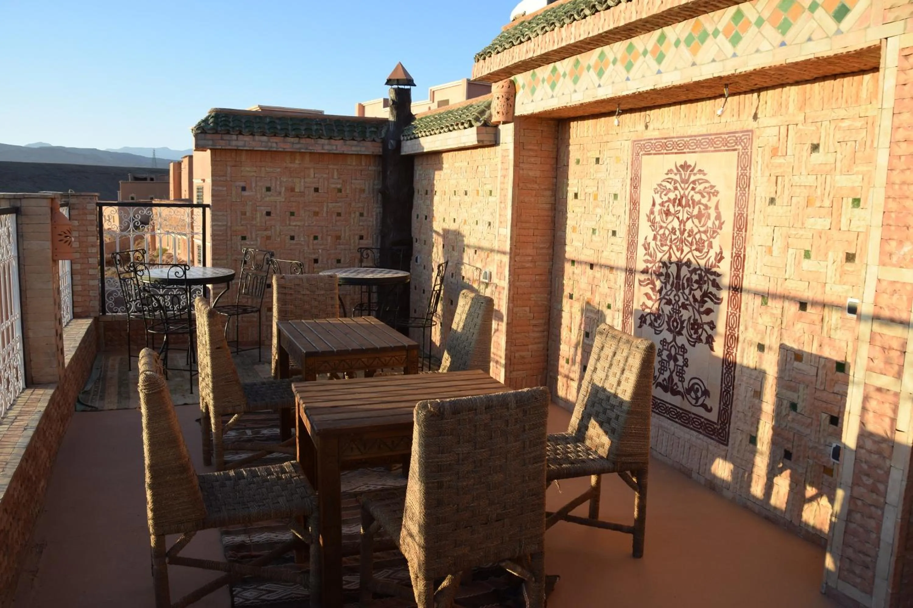 Patio in Kasbah Assafar