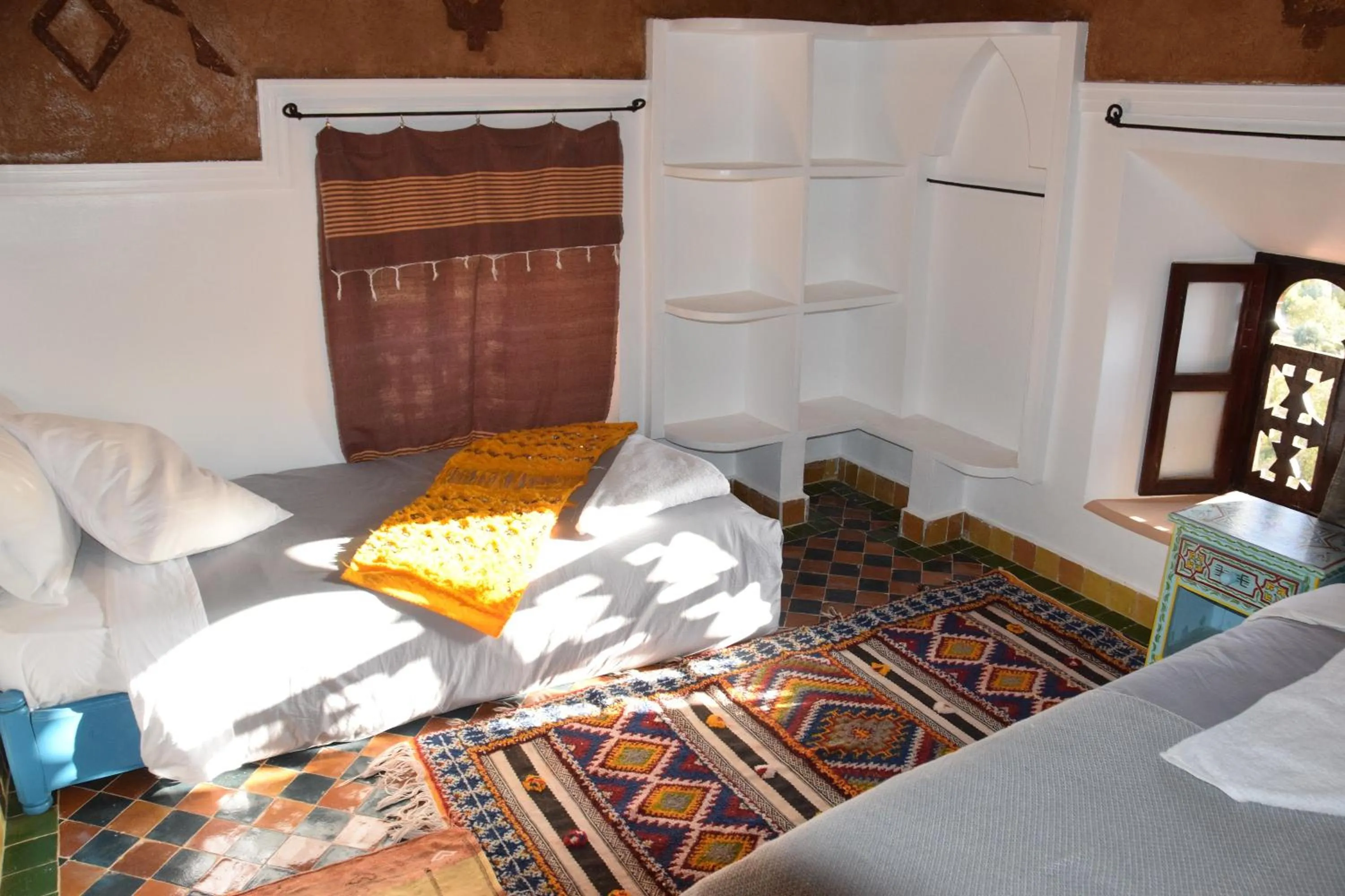 Bed in Kasbah Assafar