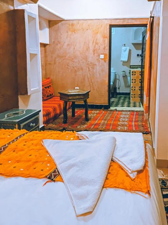Bed in Kasbah Assafar