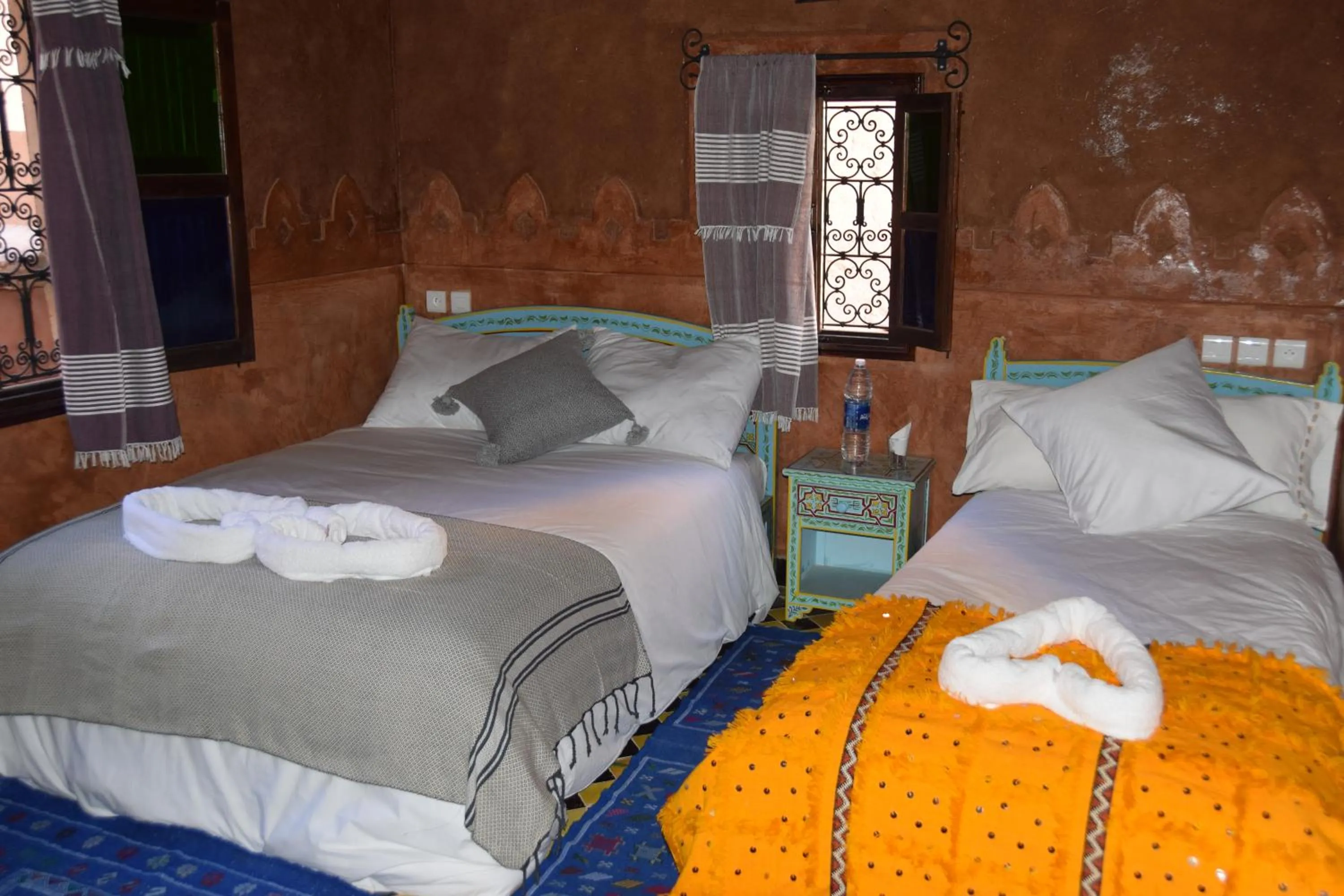 Bed in Kasbah Assafar