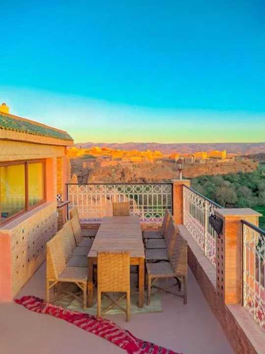 Natural landscape in Kasbah Assafar
