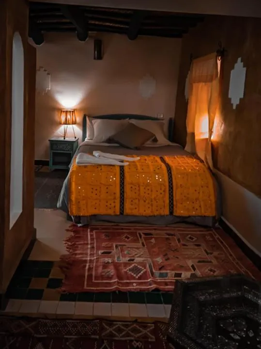 Bed in Kasbah Assafar