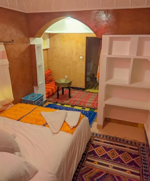 Bed in Kasbah Assafar