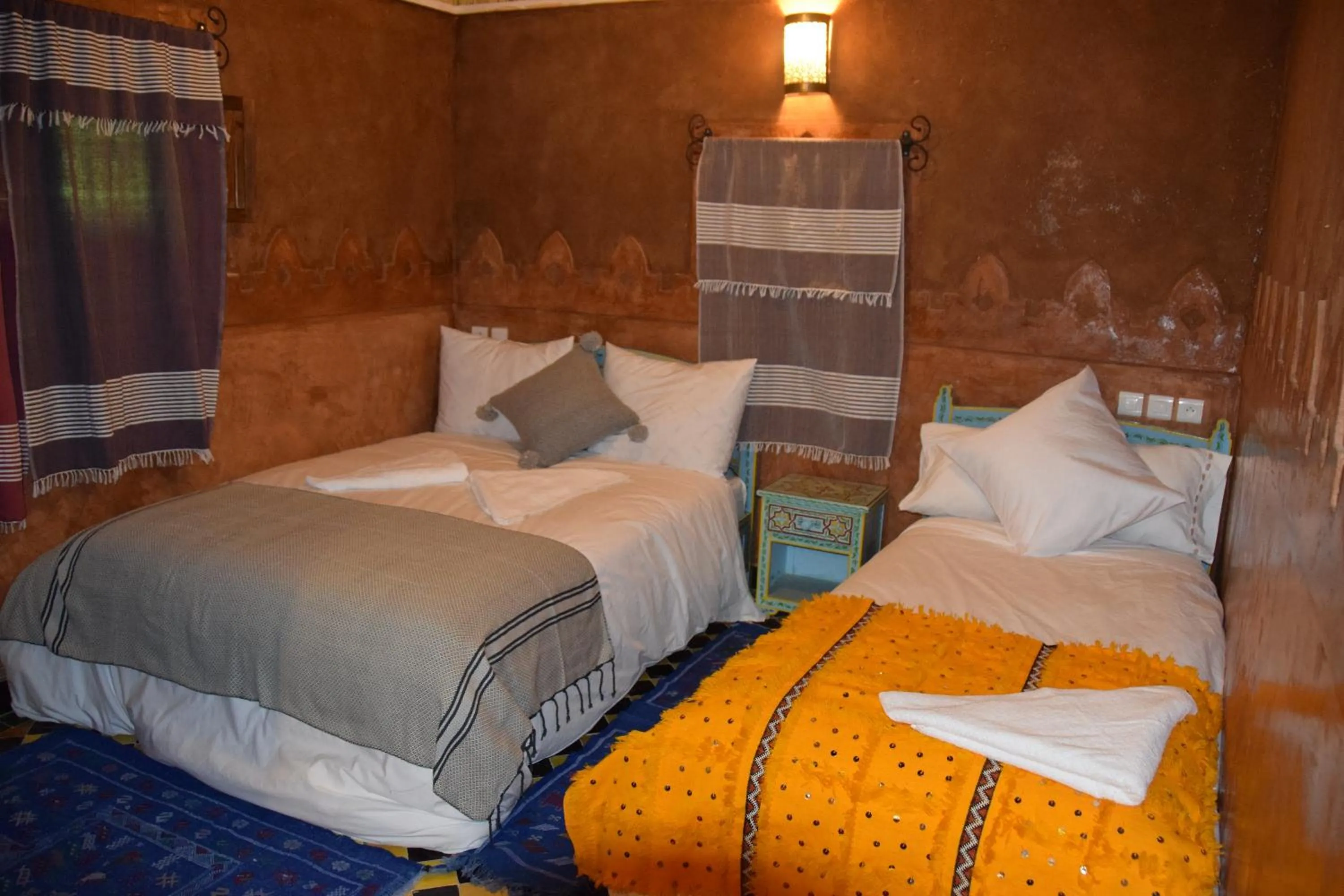 Bed in Kasbah Assafar