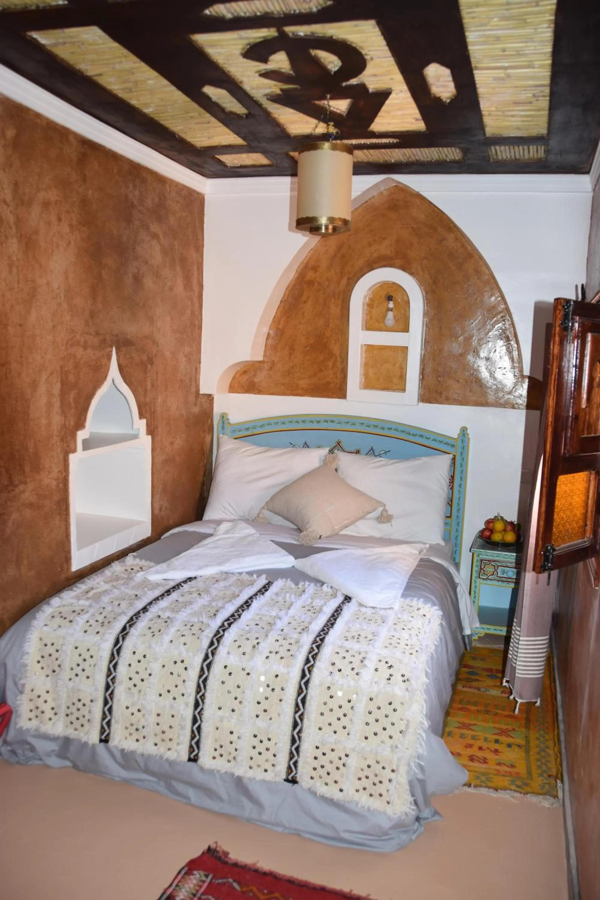 Bed in Kasbah Assafar