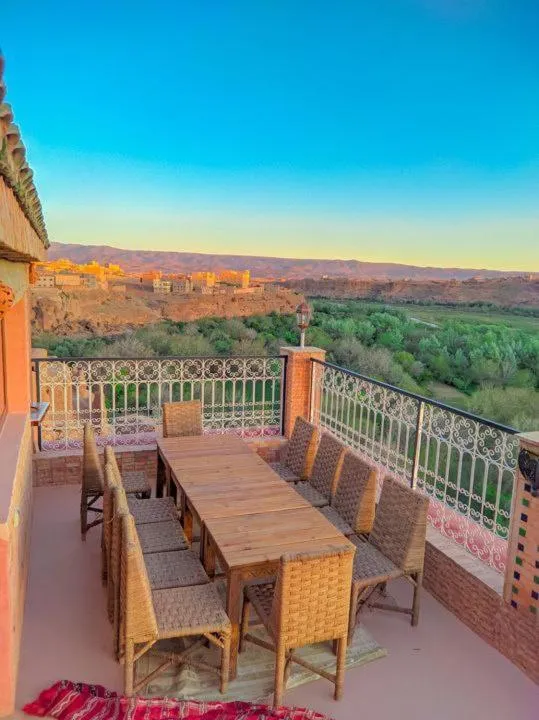 Natural landscape in Kasbah Assafar
