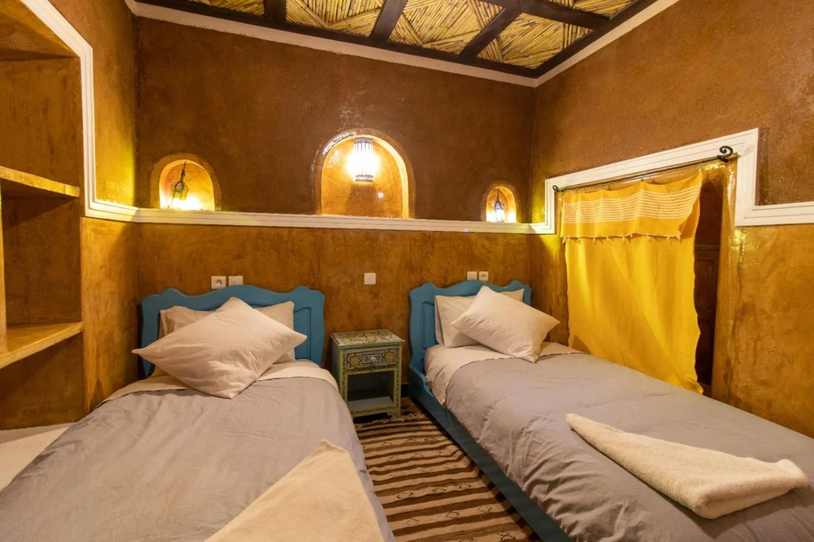 Bed in Kasbah Assafar